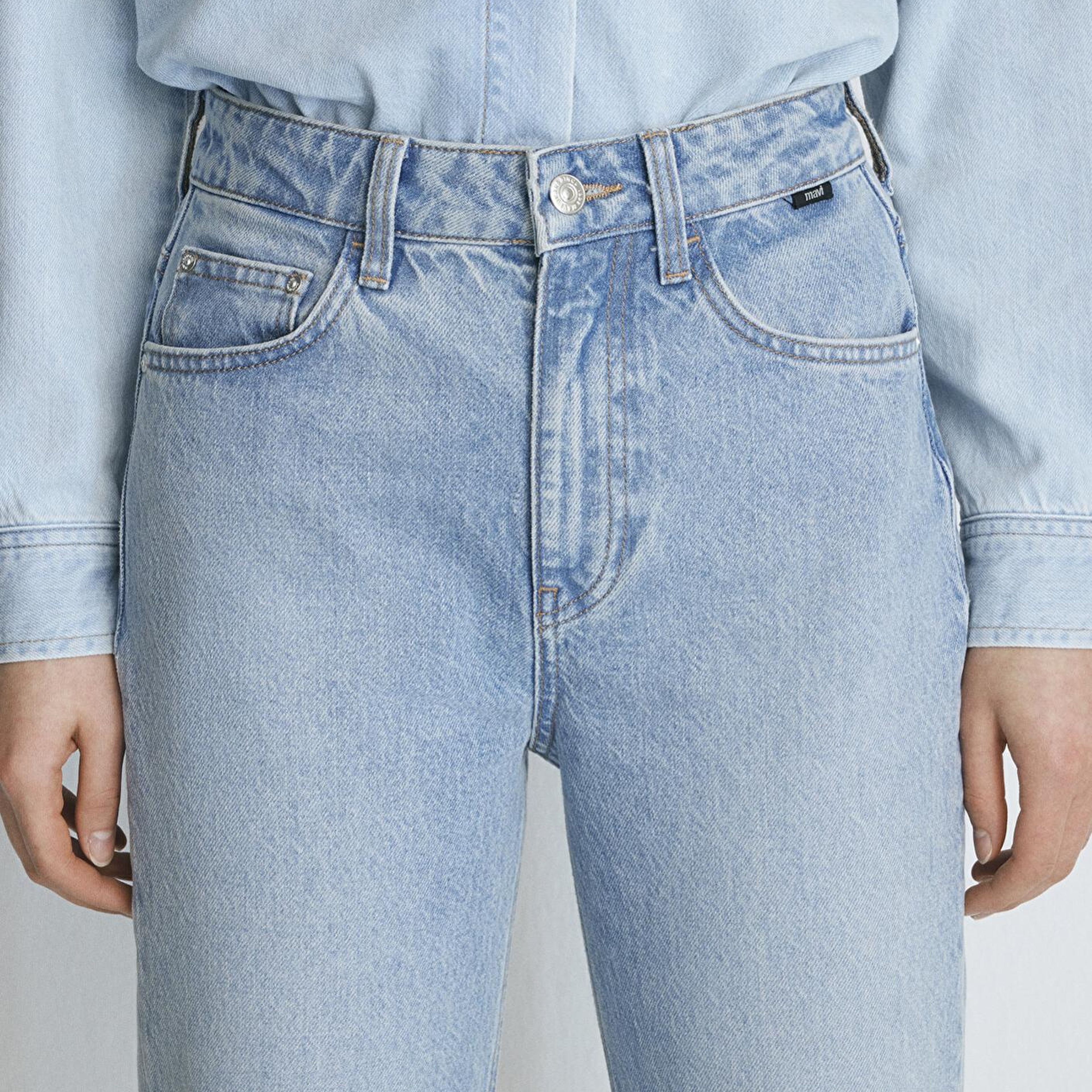 Mavi Victoria Real Blue Gölgeli Açık Mavi Jean Pantolon 101072-34111