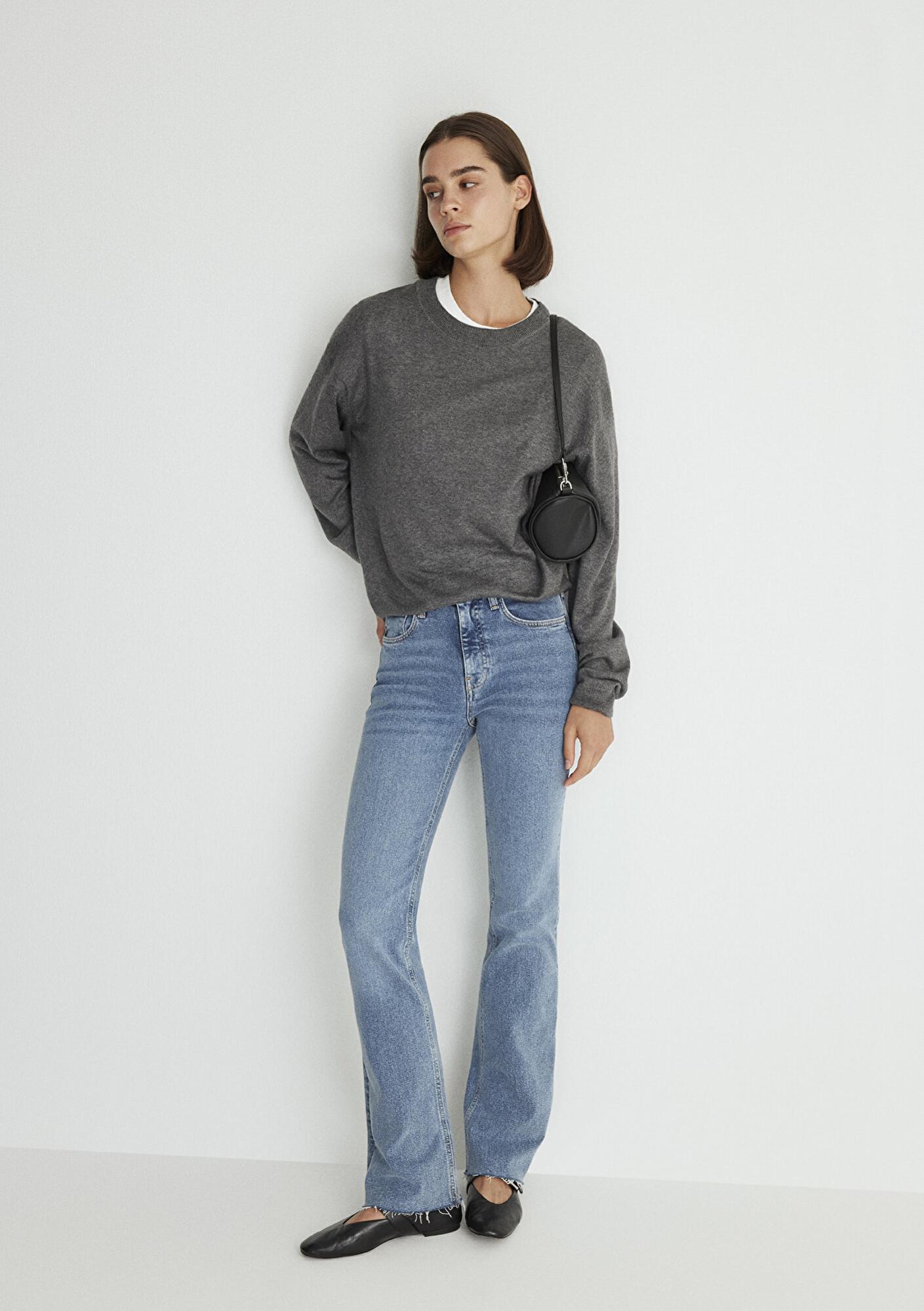 Mavi Maria 90lar İndigo Mavisi Jean Pantolon 101225-35482.101225.101225-35482-MAVİ