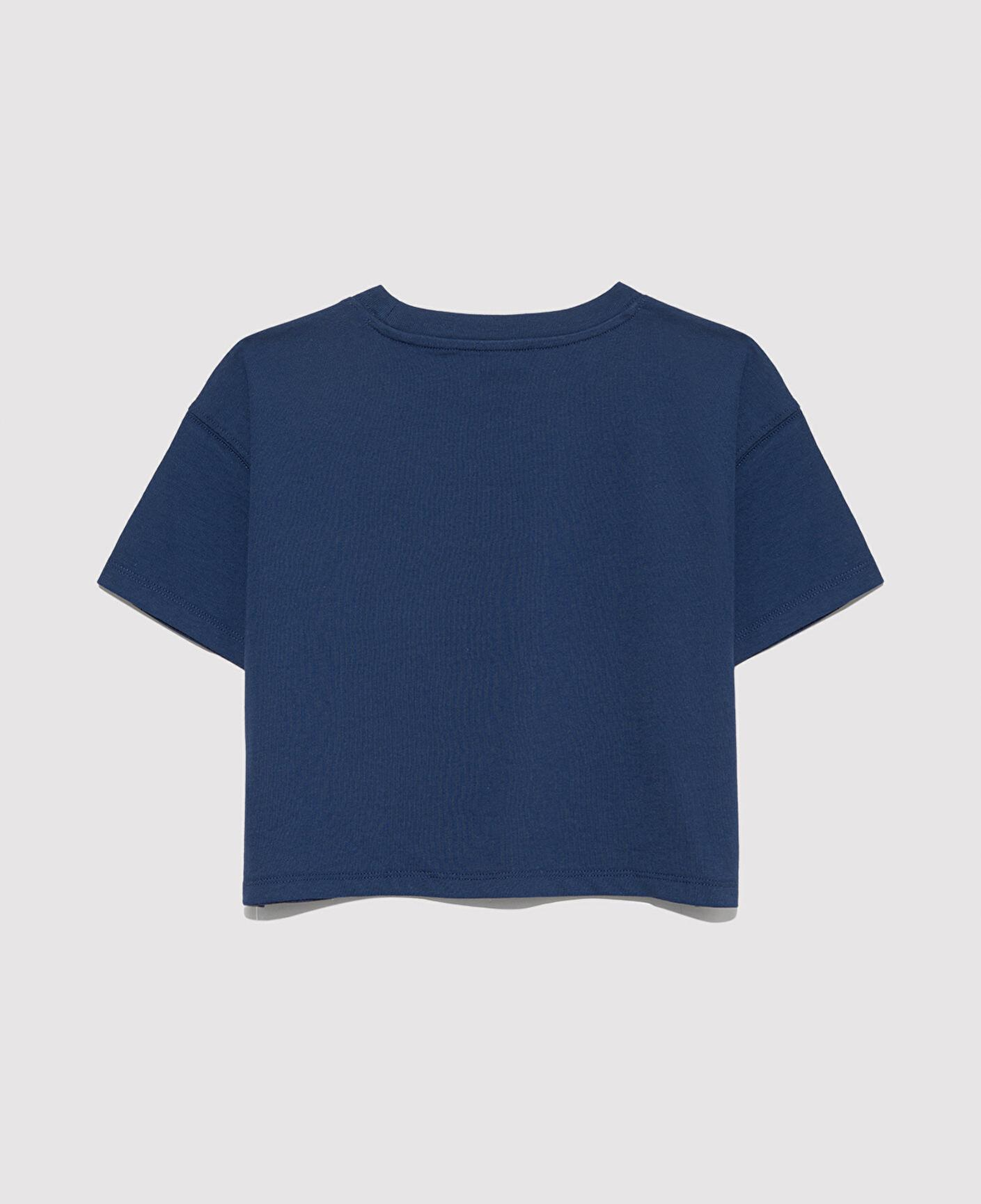 Mavi Mavi Köpek Baskılı Lacivert Tişört Loose Fit / Bol Rahat Kesim 7610363-87737