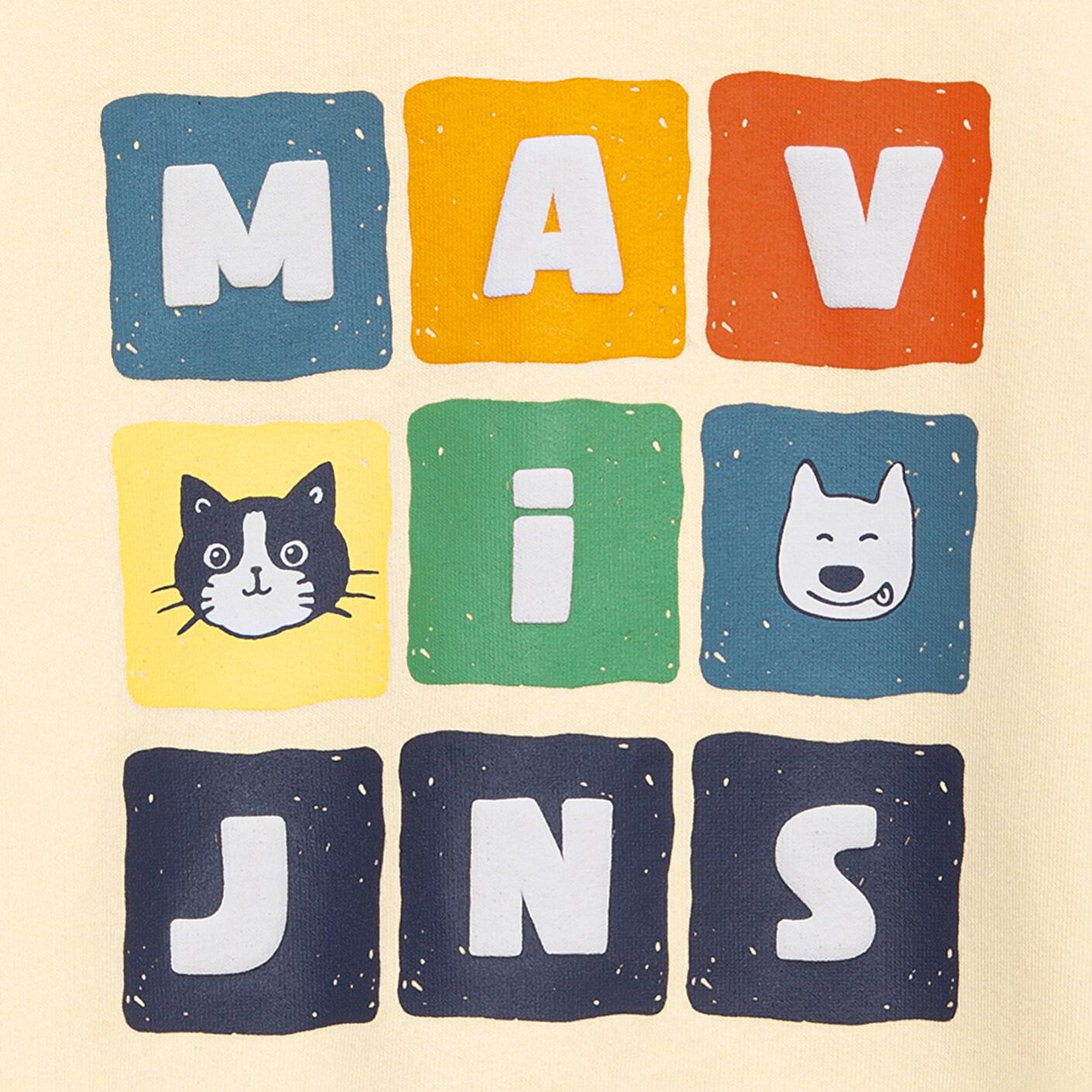 Mavi Mavi Baskılı Sarı Sweatshirt 7S10127-84571