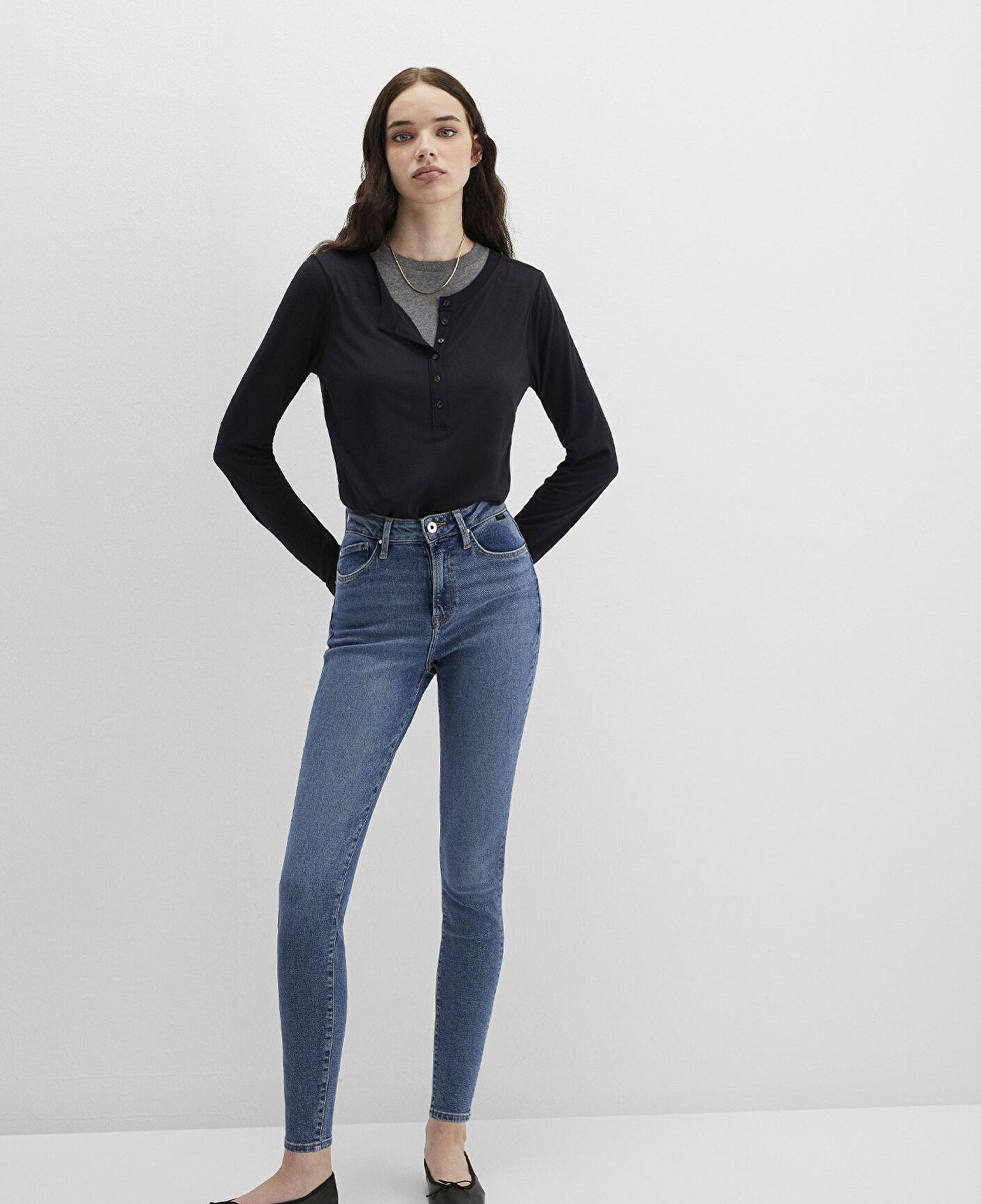 Mavi Serenay Gold Shape Vintage Indigo Mavisi Jean Pantolon 100980-82194