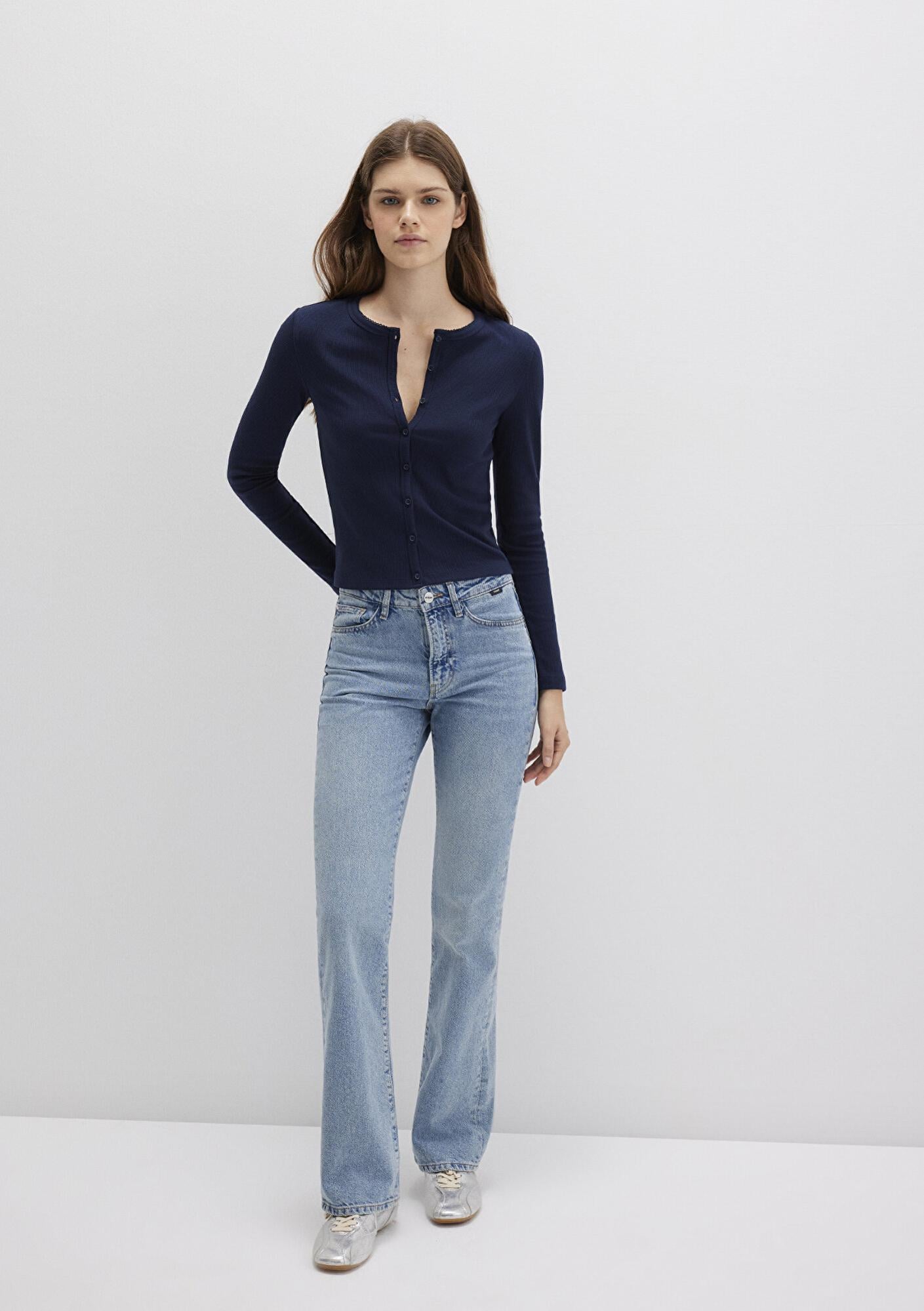 Mavi Miav 90lar İndigo Mavisi Jean Pantolon 1010299-83039