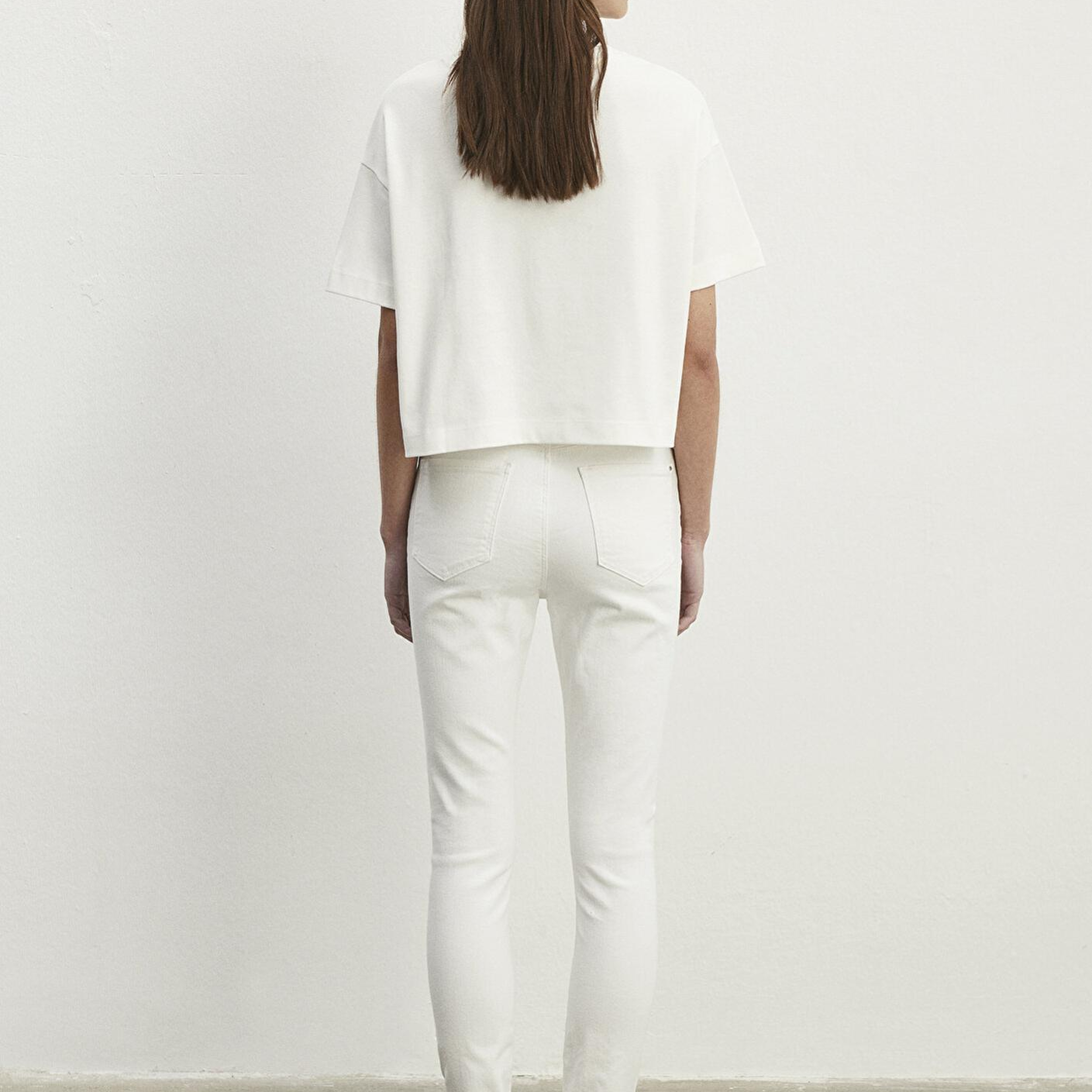 Mavi Serenay Gold Shape Beyaz Jean Pantolon 100980-83673