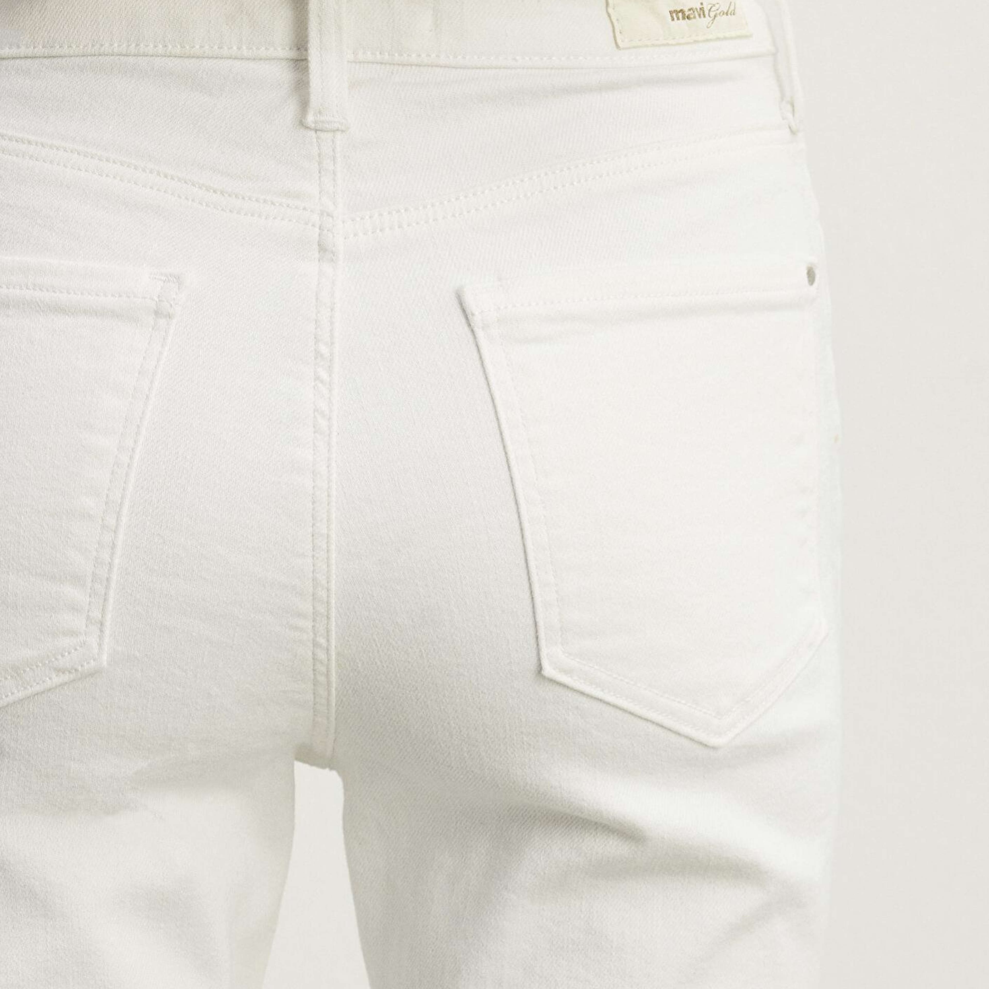 Mavi Serenay Gold Shape Beyaz Jean Pantolon 100980-83673