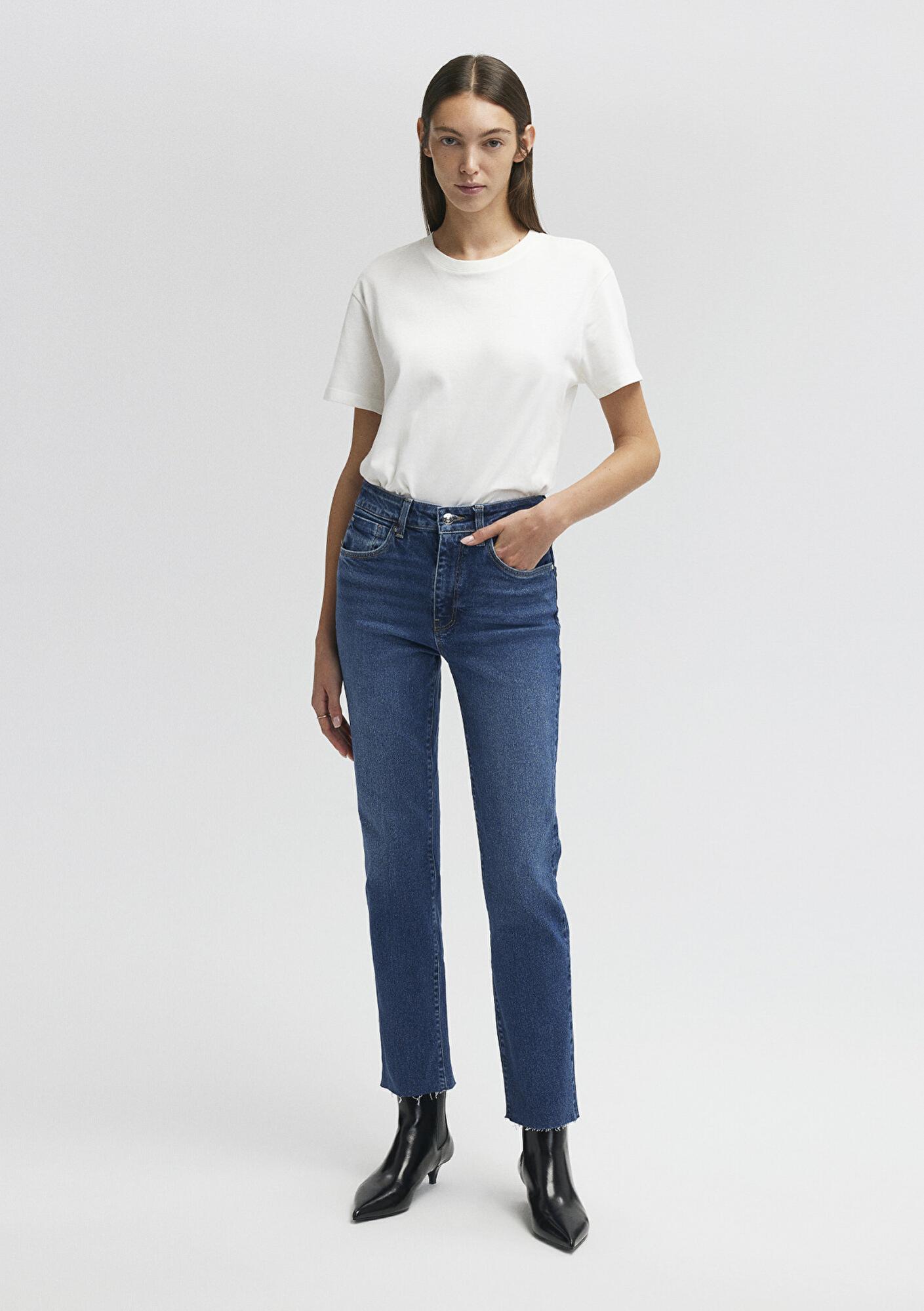 Mavi Viola Mavi Premium Vintage Koyu Mavi Jean Pantolon 101048-85290