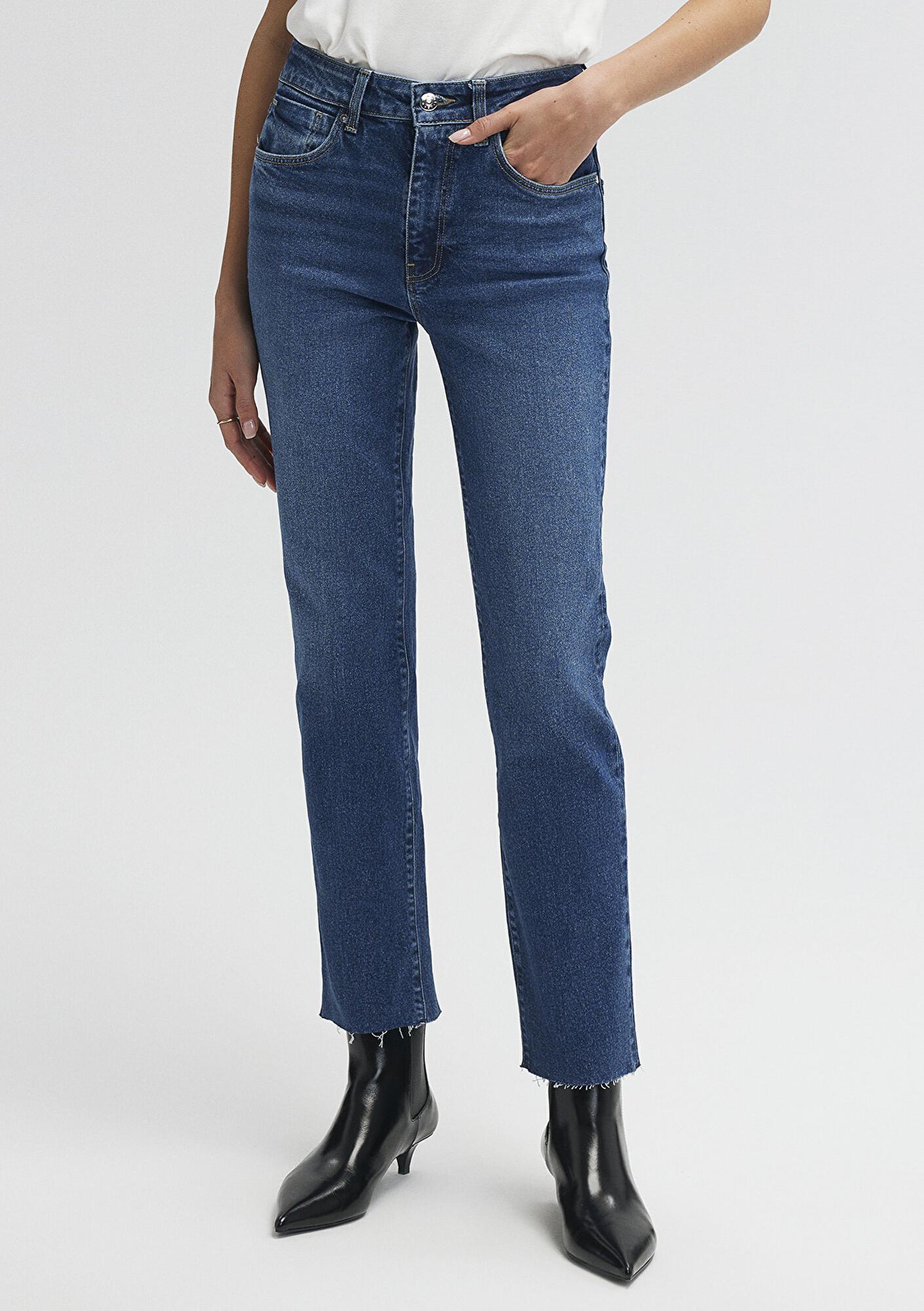 Mavi Viola Mavi Premium Vintage Koyu Mavi Jean Pantolon 101048-85290