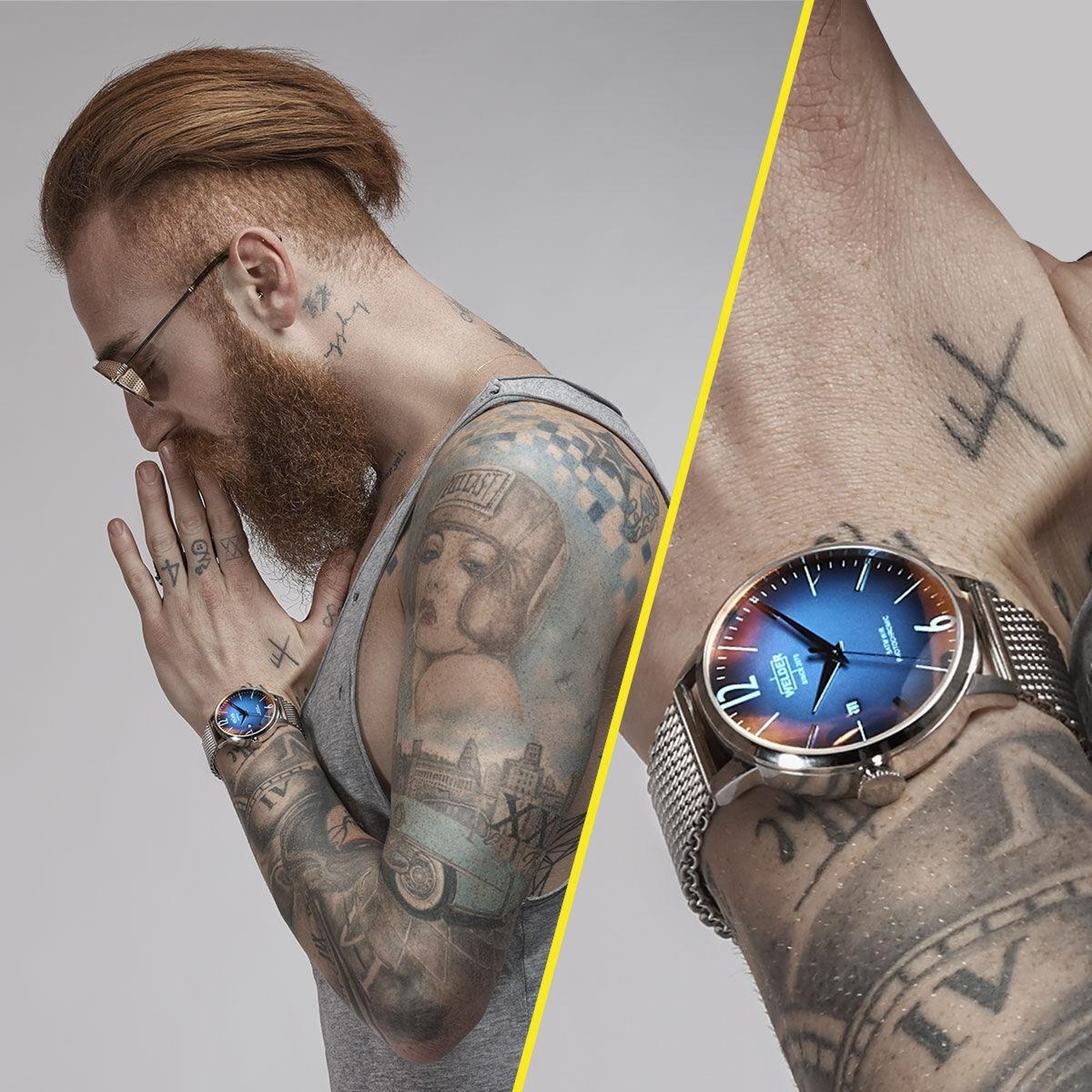 Welder WRC410 45 mm Erkek Kol Saati