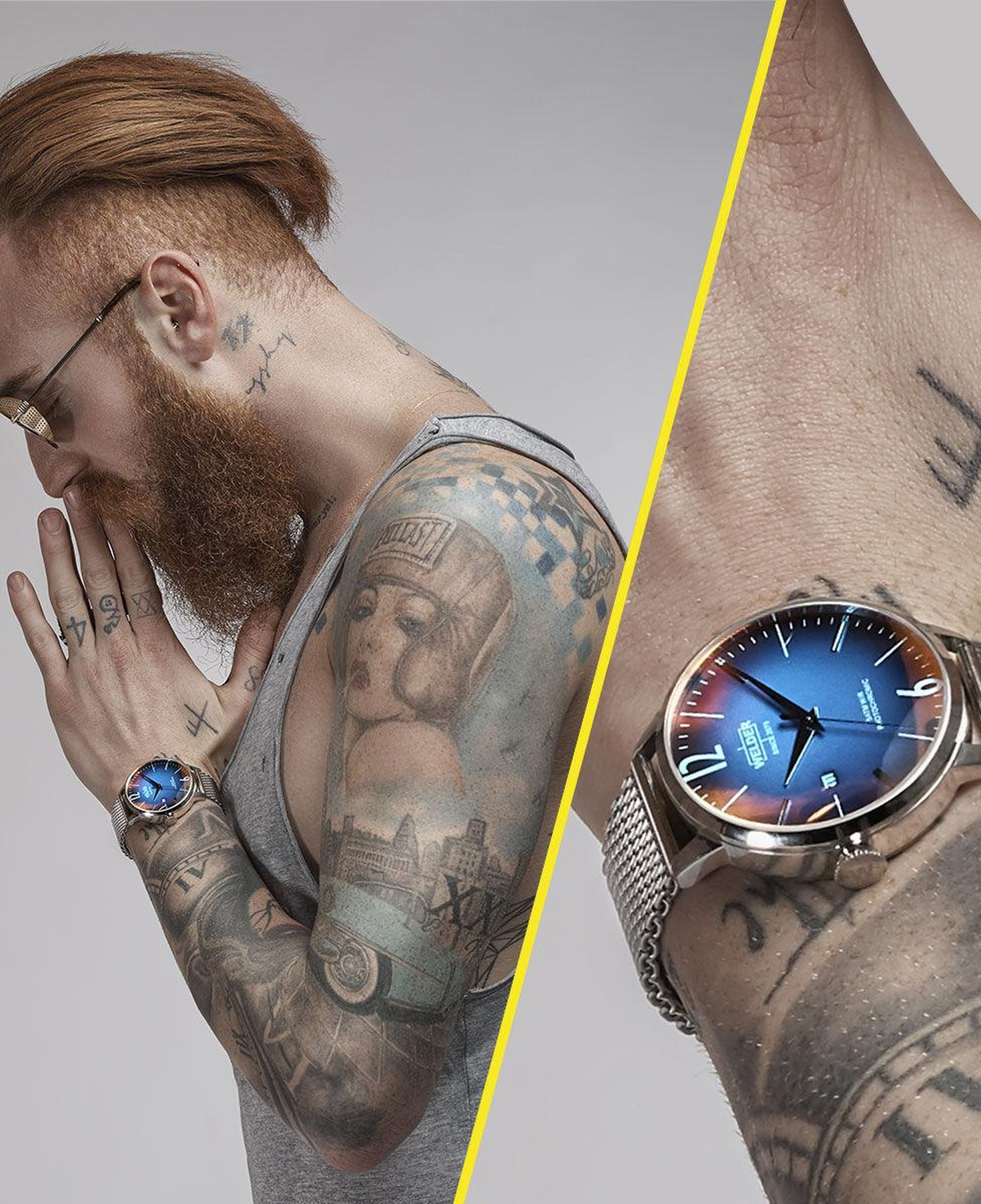 Welder WRC410 45 mm Erkek Kol Saati