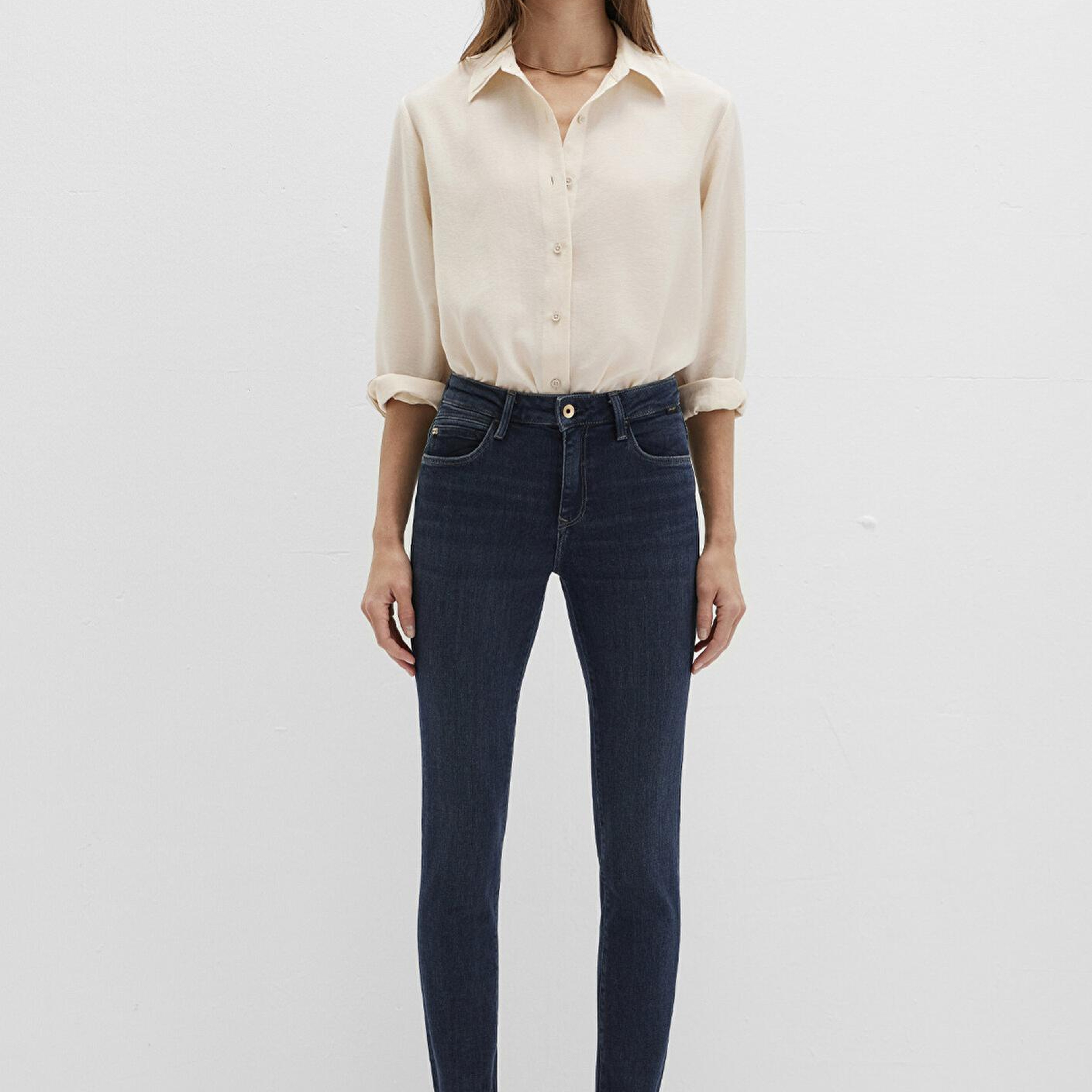 Mavi Tess Gold Premium Gölgeli Indigo Lacivert Jean Pantolon 100328-85607