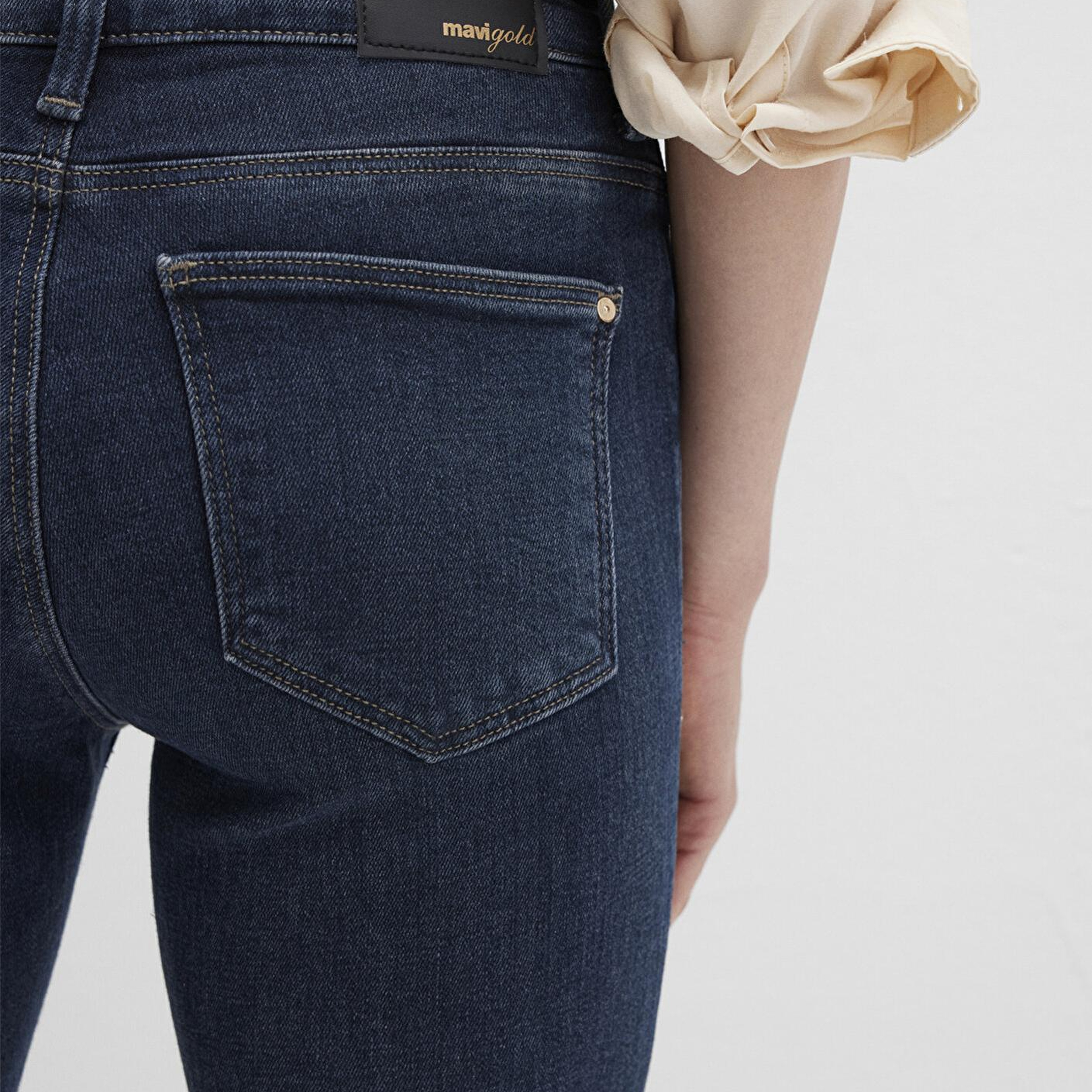 Mavi Tess Gold Premium Gölgeli Indigo Lacivert Jean Pantolon 100328-85607