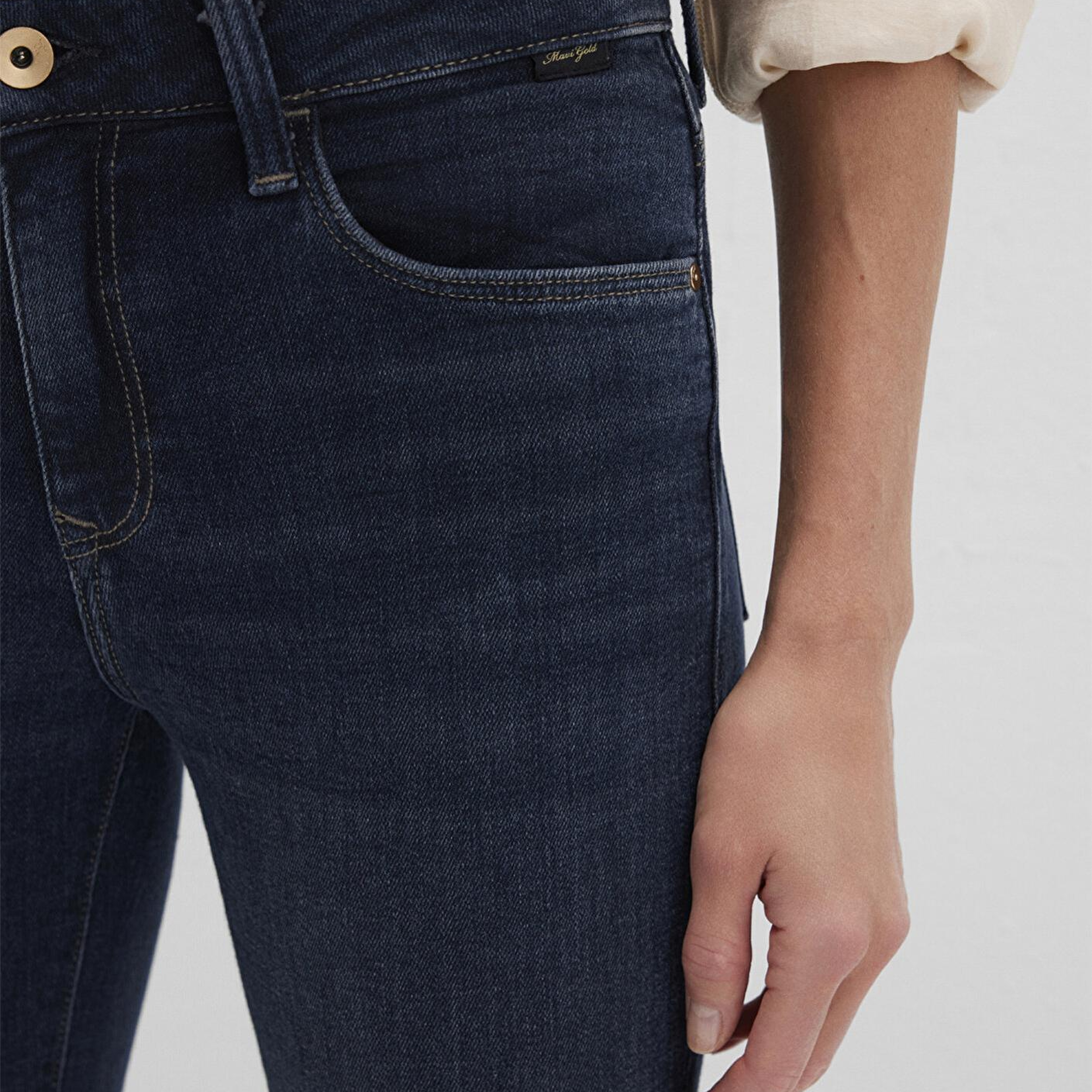 Mavi Tess Gold Premium Gölgeli Indigo Lacivert Jean Pantolon 100328-85607