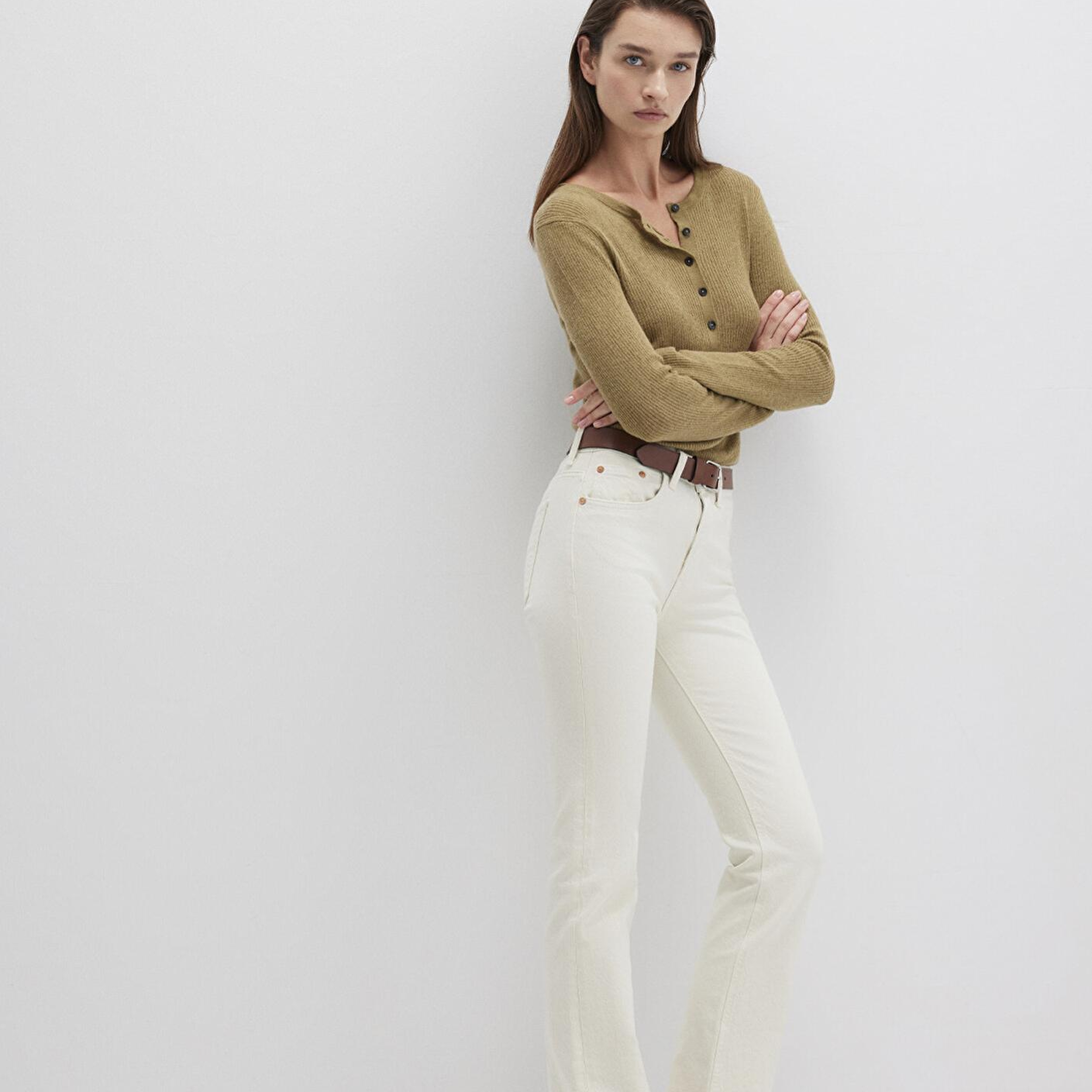 Mavi Maria Real Blue Beyaz Jean Pantolon 101225-84394