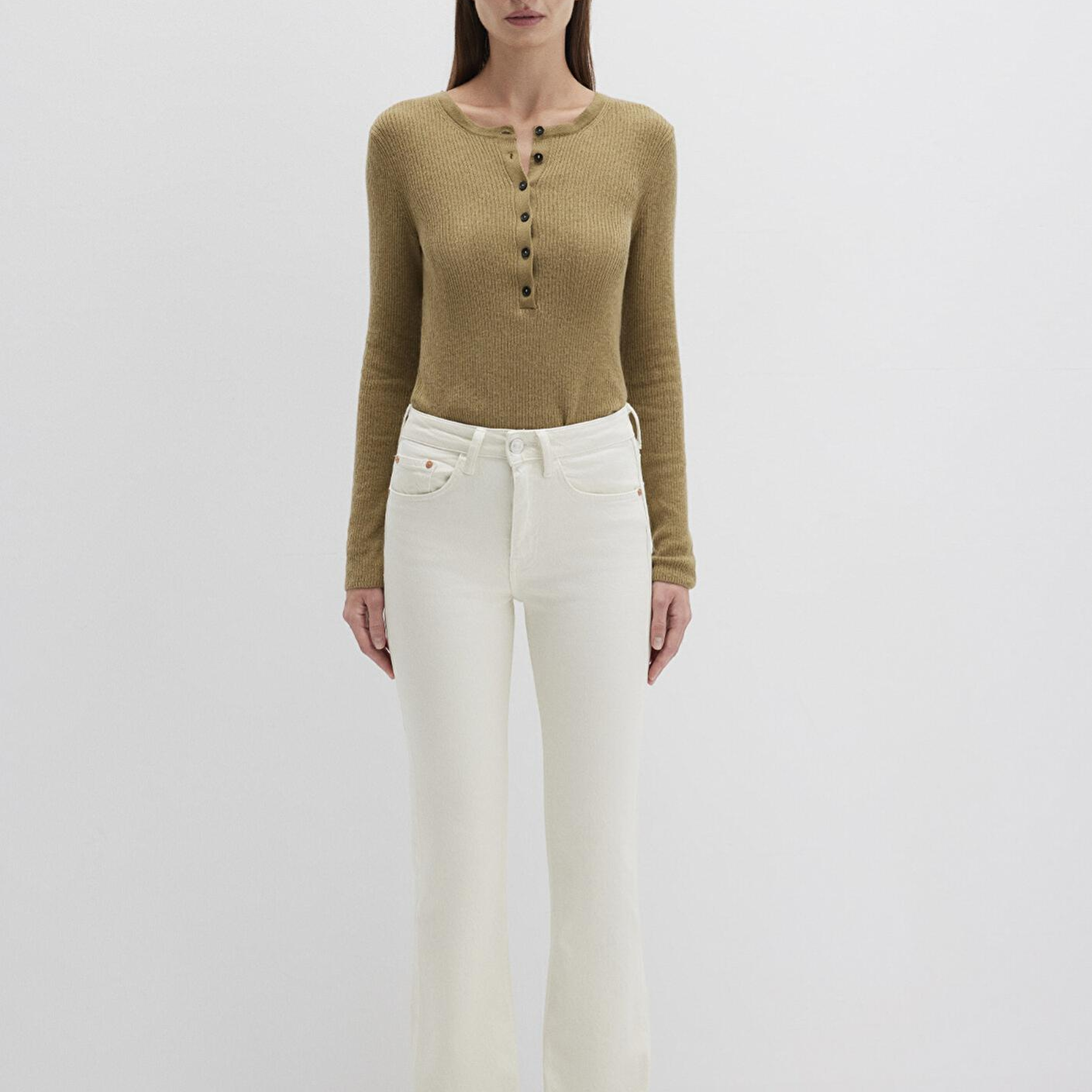 Mavi Maria Real Blue Beyaz Jean Pantolon 101225-84394