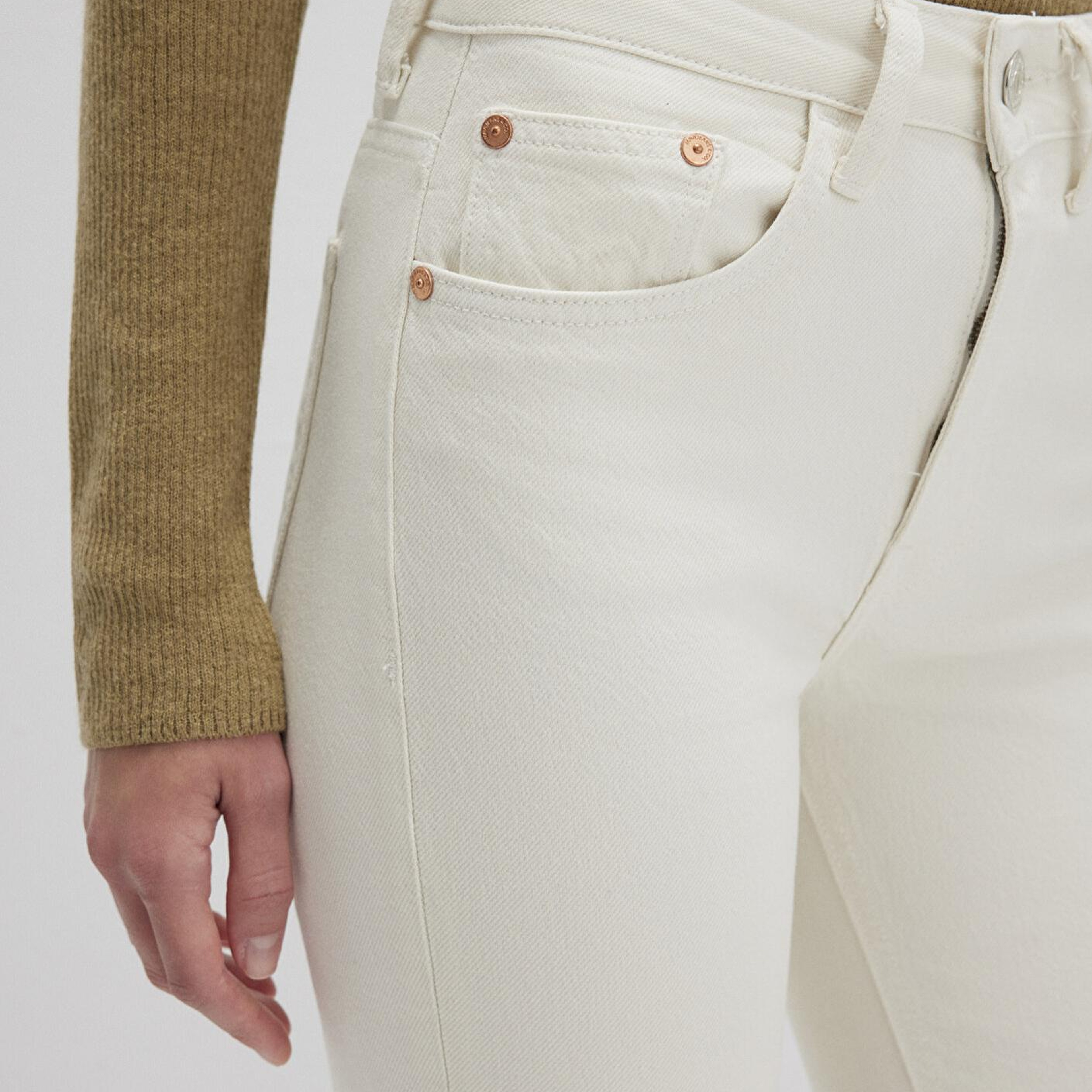 Mavi Maria Real Blue Beyaz Jean Pantolon 101225-84394