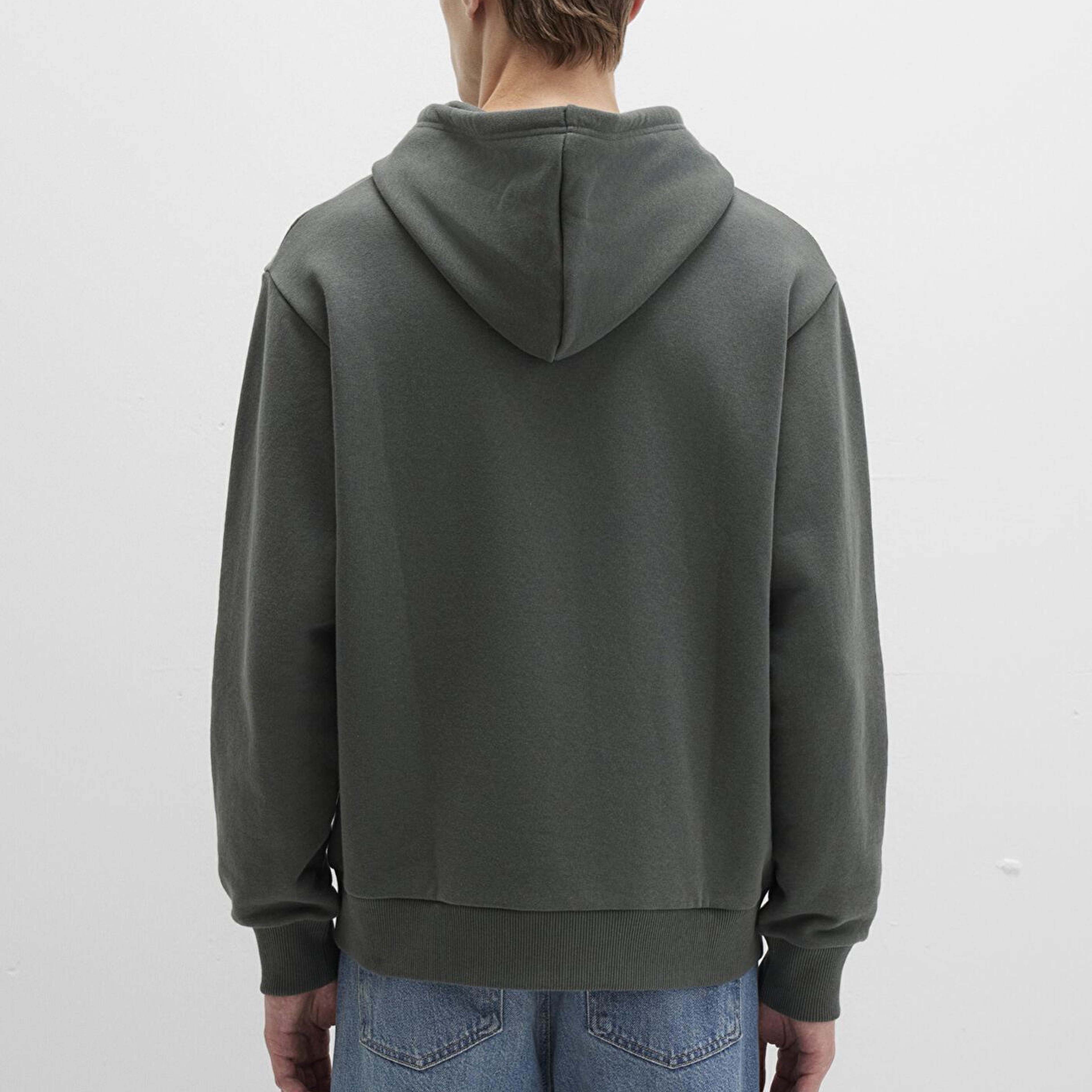 Mavi Mavi Logo Baskılı Kapüşonlu Yeşil Sweatshirt 0S10468-71598