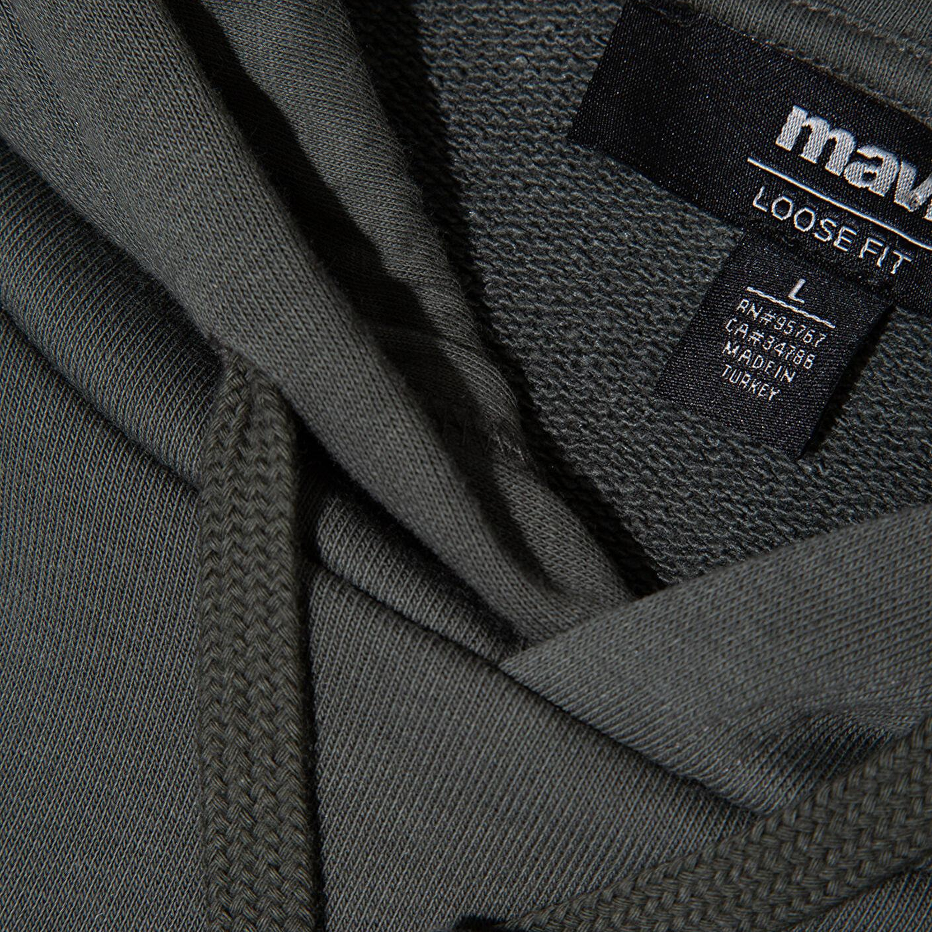 Mavi Mavi Logo Baskılı Kapüşonlu Yeşil Sweatshirt 0S10468-71598