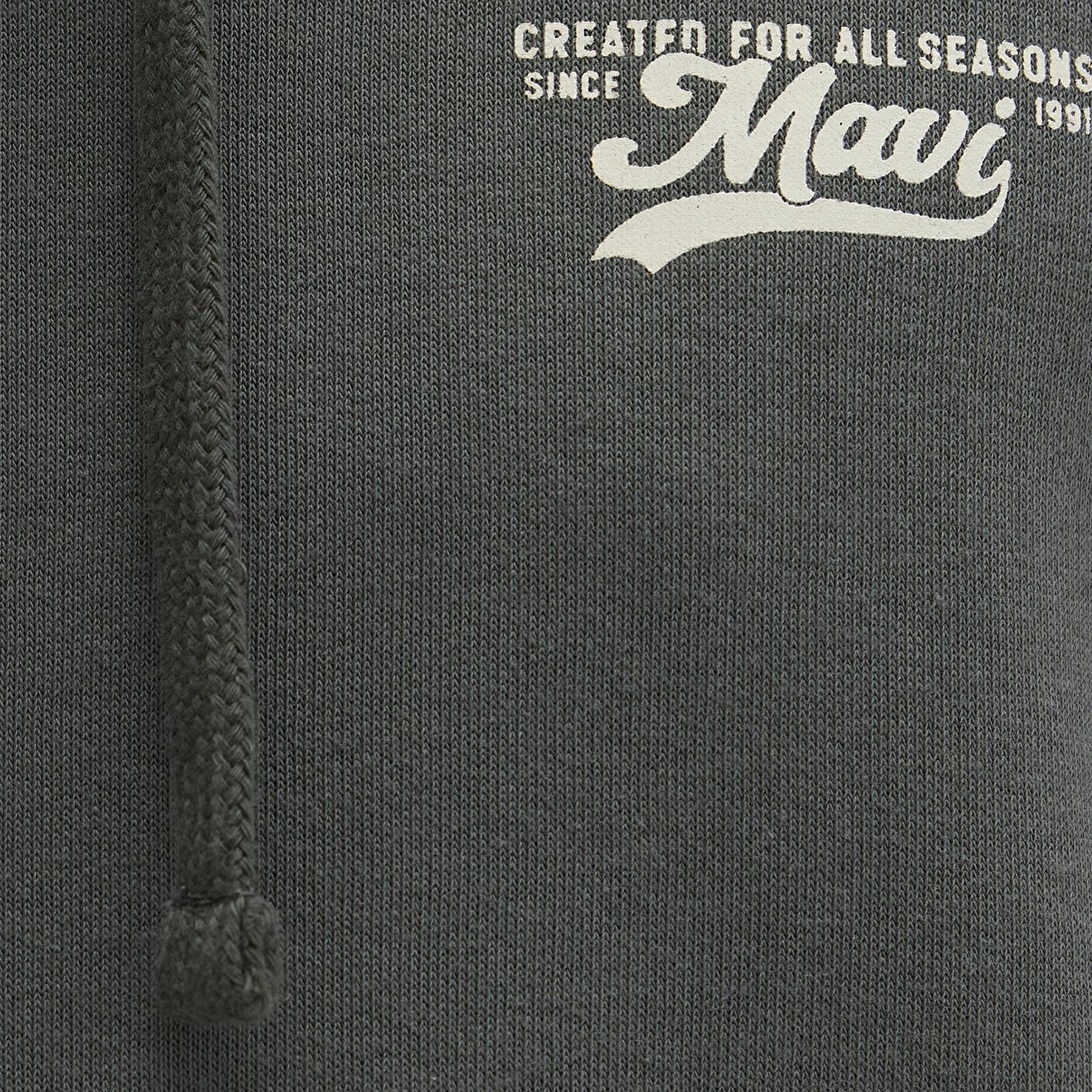 Mavi Mavi Logo Baskılı Kapüşonlu Yeşil Sweatshirt 0S10468-71598
