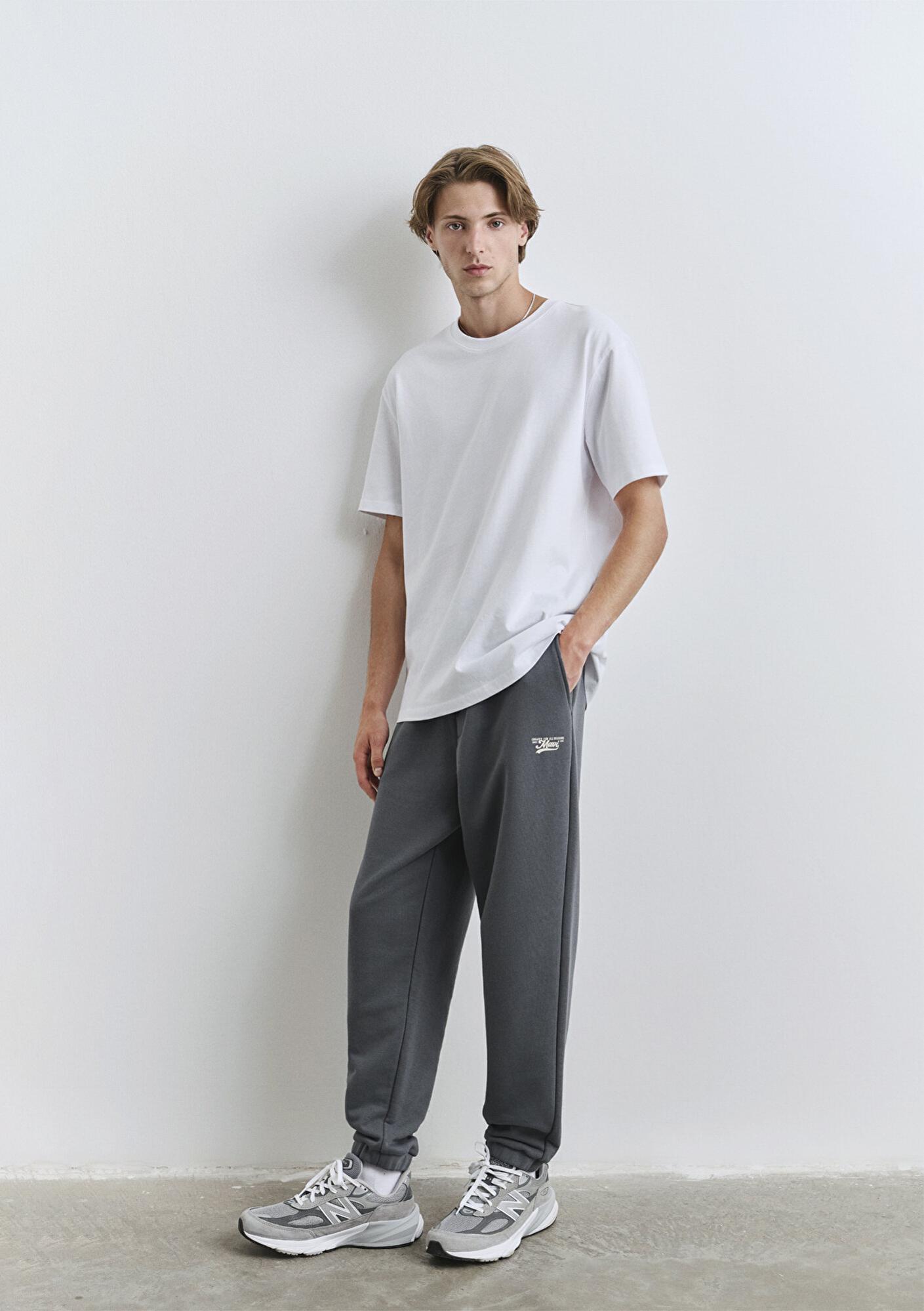 Mavi Mavi Baskılı Antrasit Eşofman Altı 0010512-80776