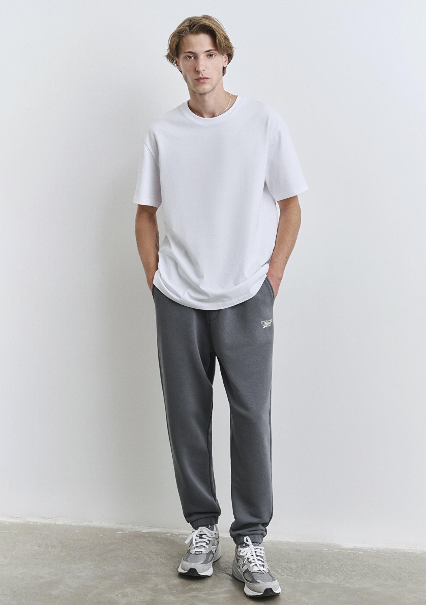 Mavi Mavi Baskılı Antrasit Eşofman Altı 0010512-80776