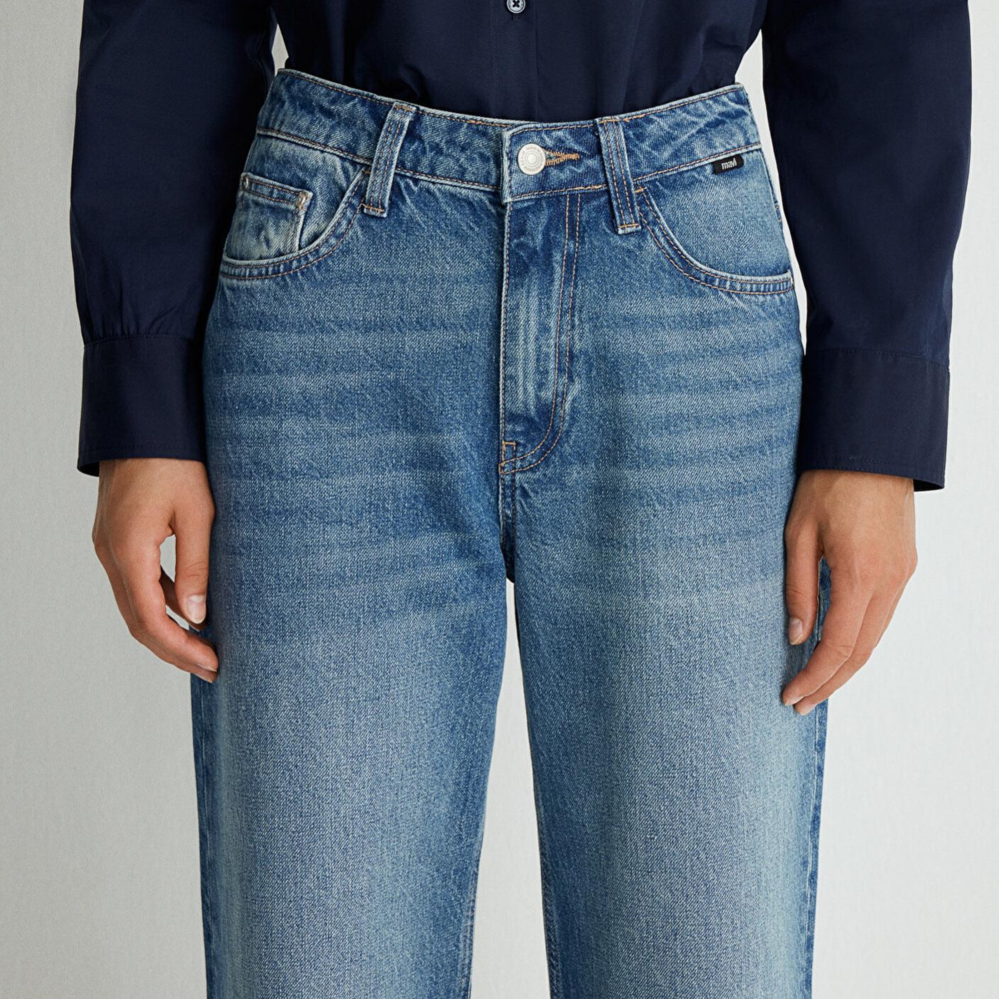 Mavi Malibu Real Blue Vintage Indigo Mavisi Jean Pantolon 1010152-87779