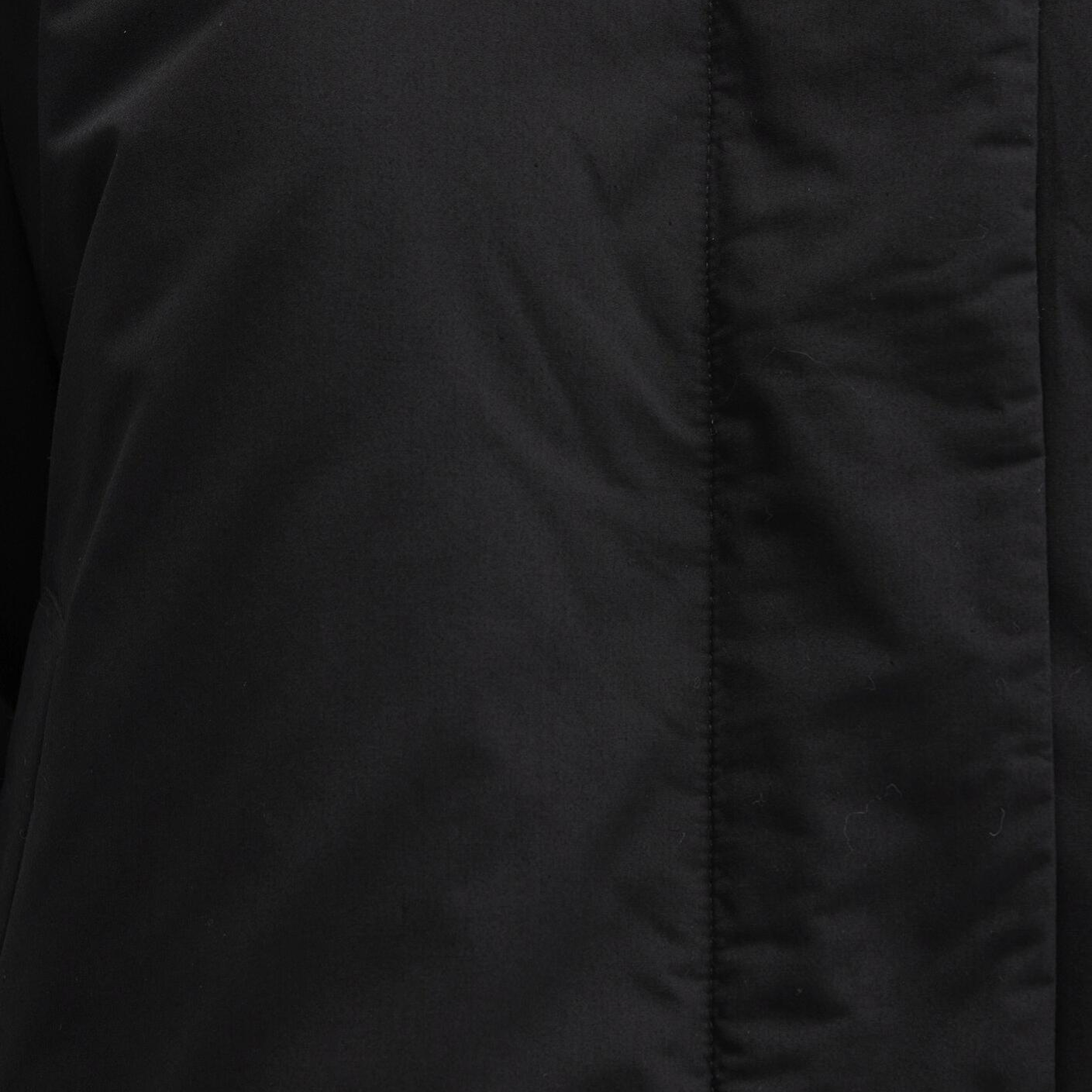 Mavi Kapüşonlu Siyah Ceket Loose Fit / Bol Rahat Kesim 1110762-900