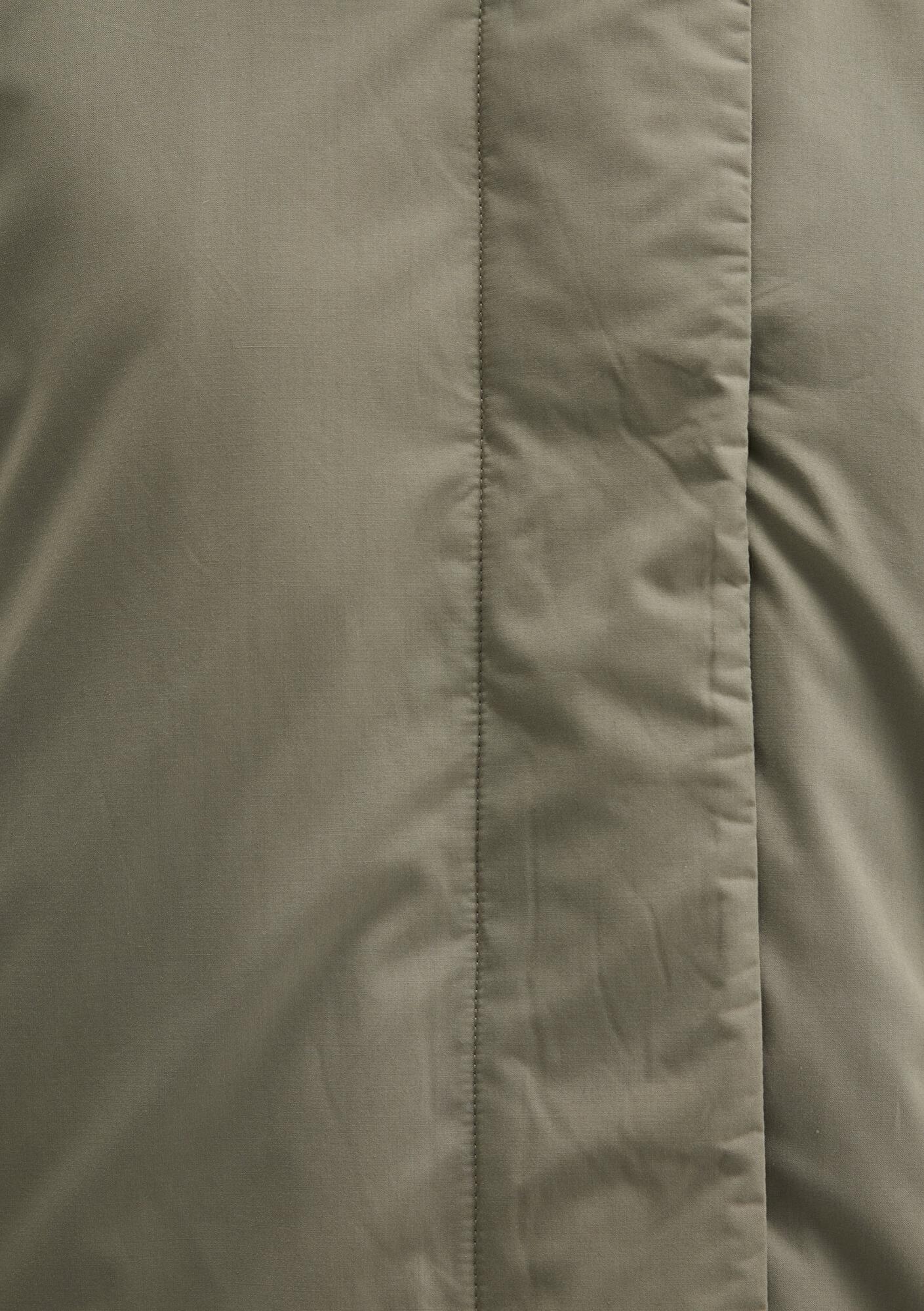 Mavi Kapüşonlu Haki Ceket Loose Fit / Bol Rahat Kesim 1110762-71818