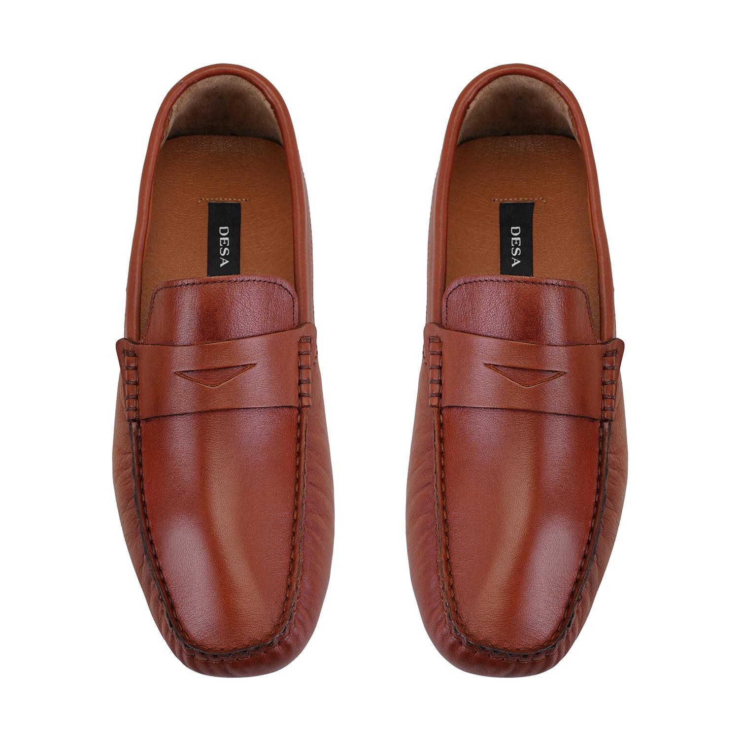 Dareau Taba Erkek Deri Loafer