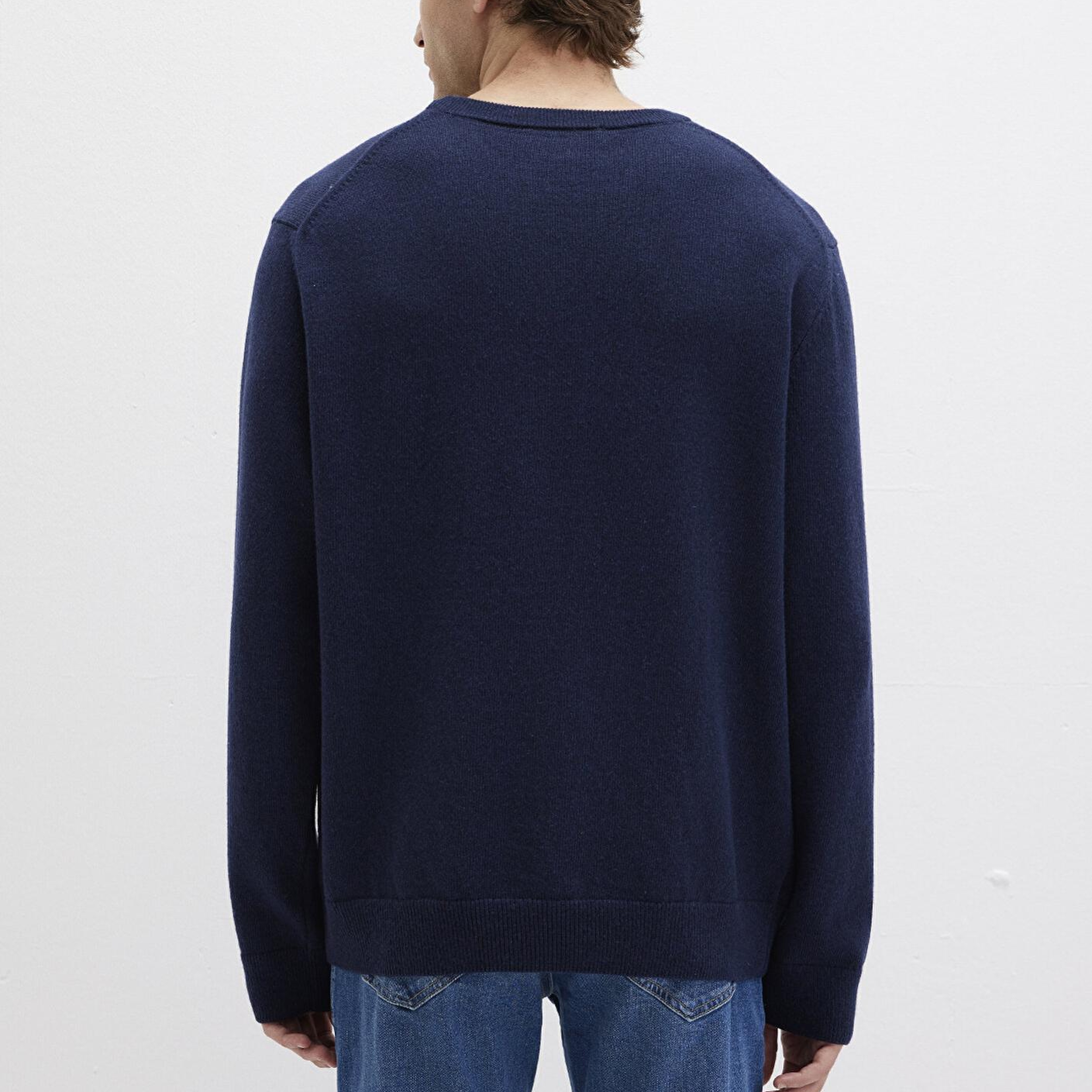 Mavi Yün Karışımlı Lacivert Kazak Regular Fit / Normal Kesim 0710370-70490