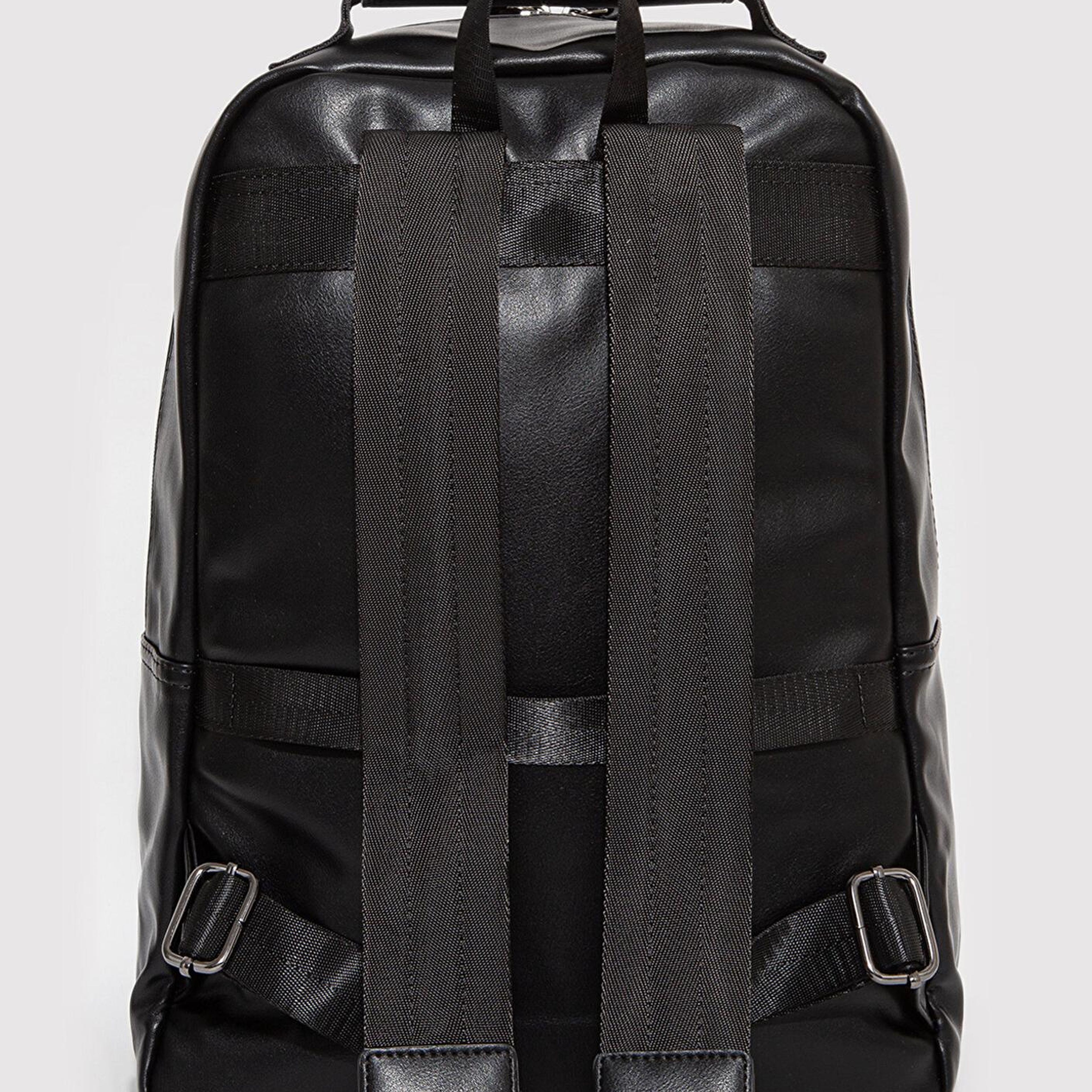 Mavi Suni Deri Siyah Sırt Çantası 0911949-900