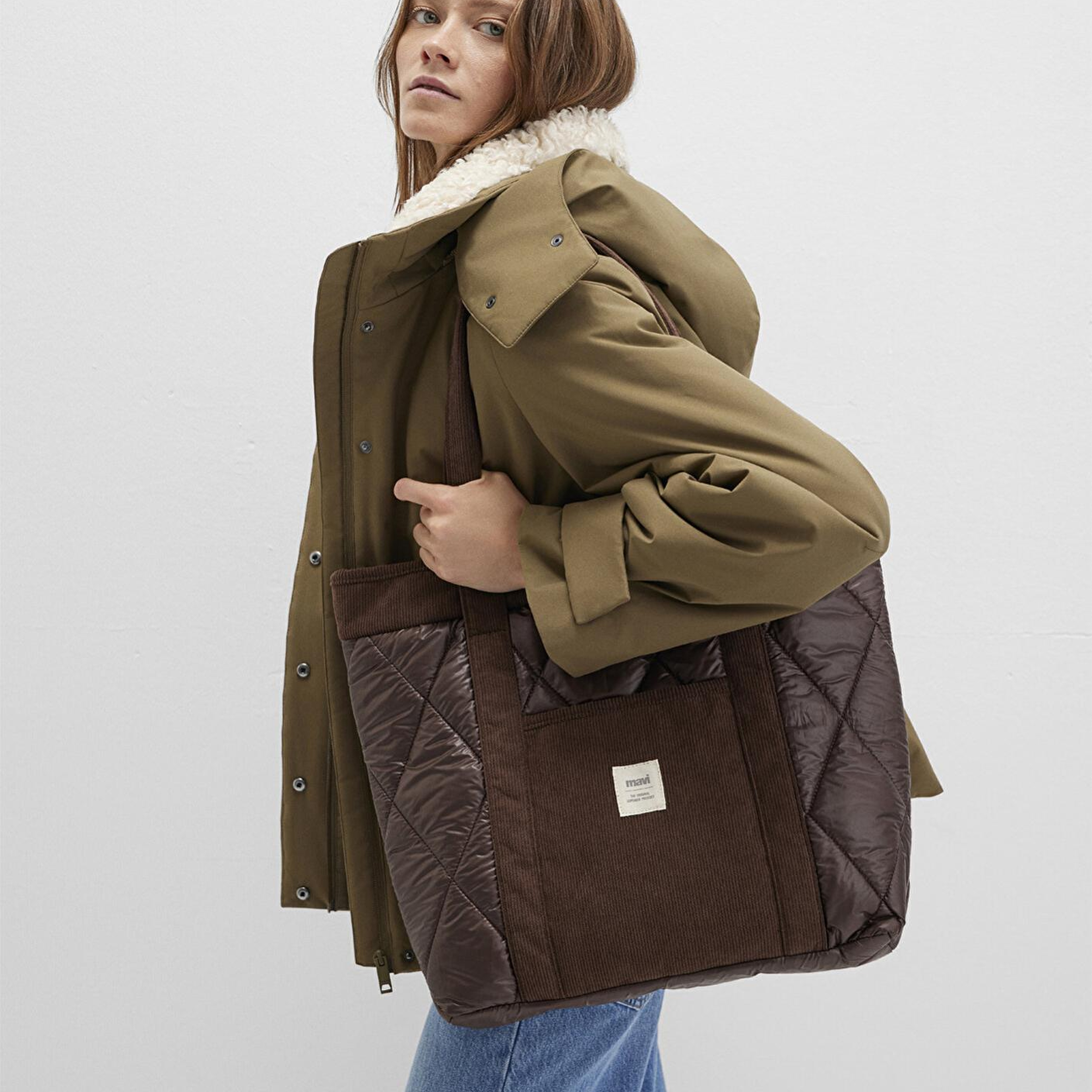 Mavi Kahverengi Omuz Çantası 1913471-27142