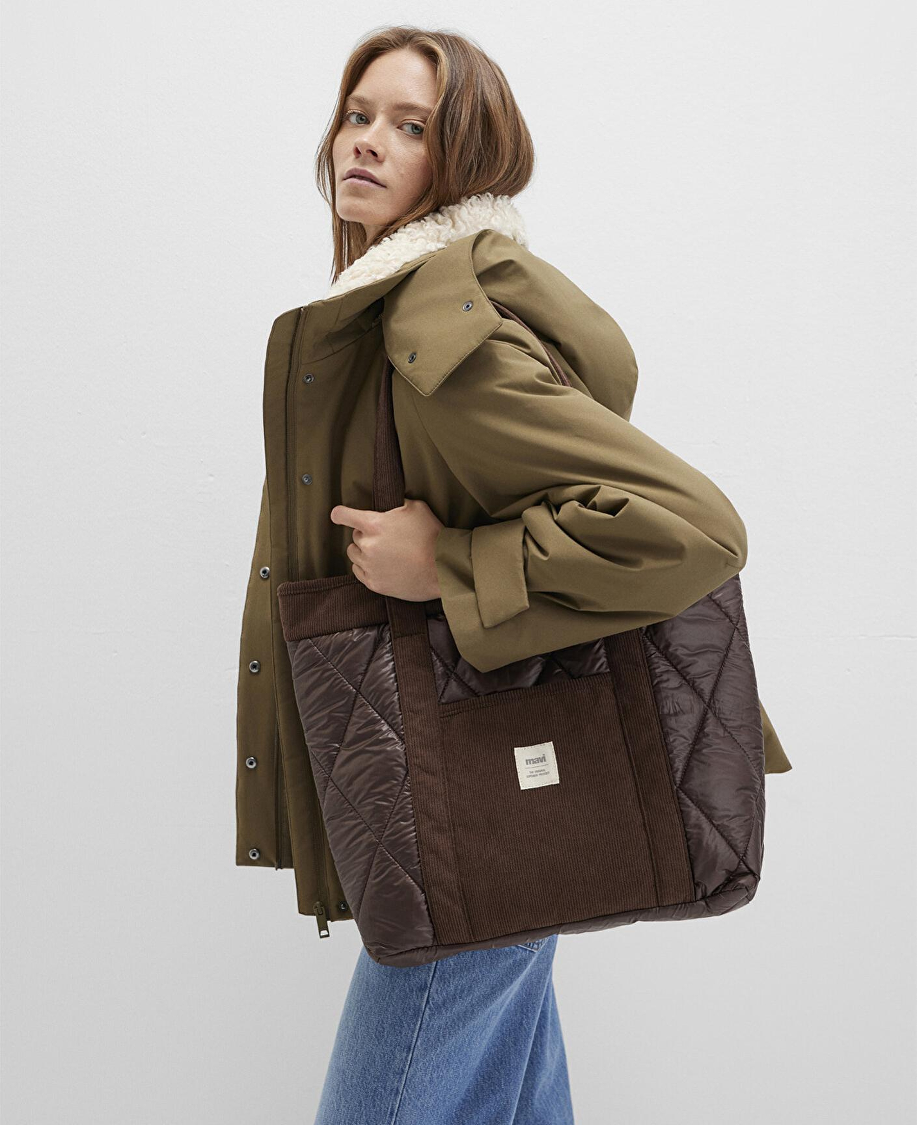 Mavi Kahverengi Omuz Çantası 1913471-27142