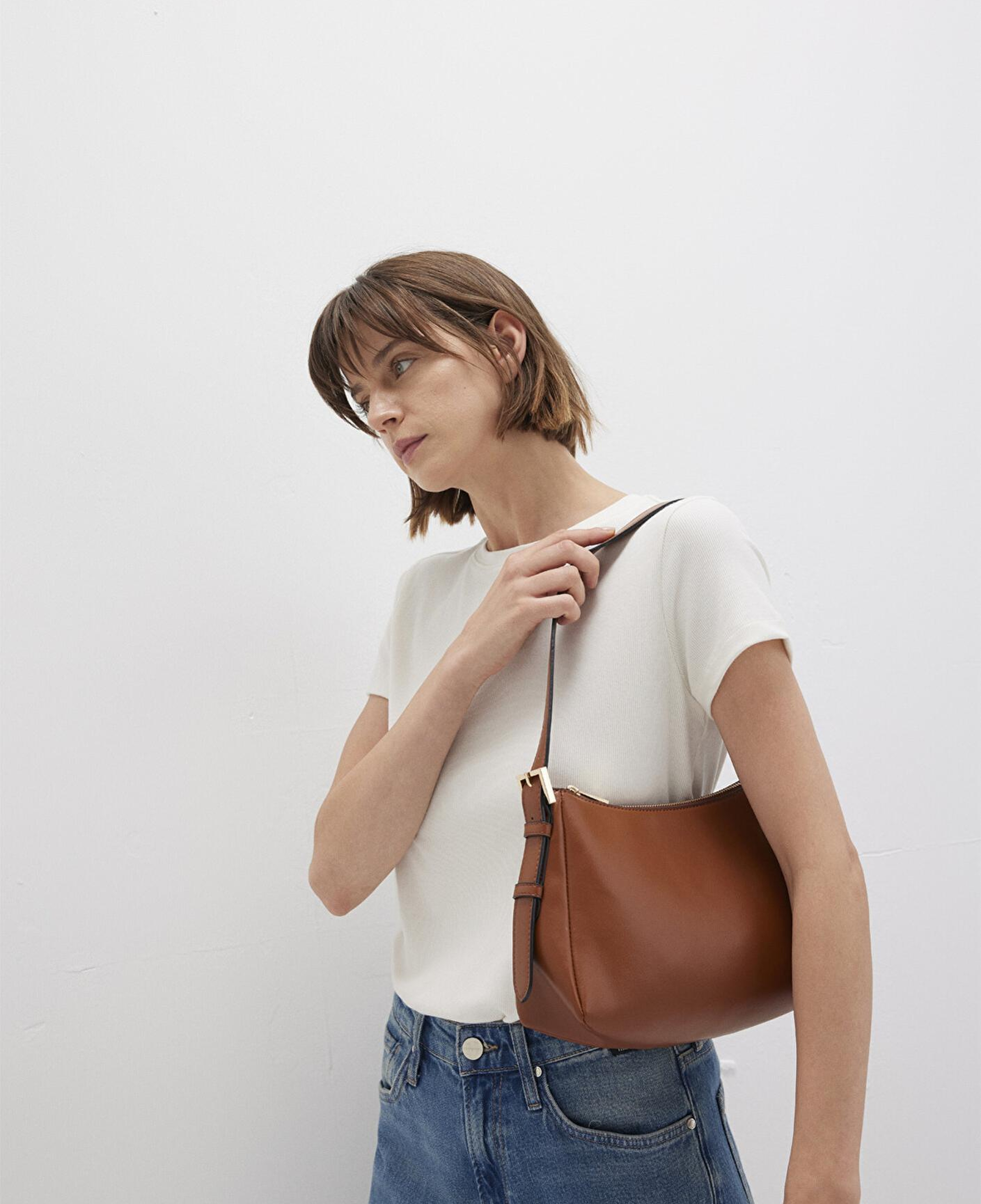 Mavi Kahverengi Omuz Çantası 1913509-34614