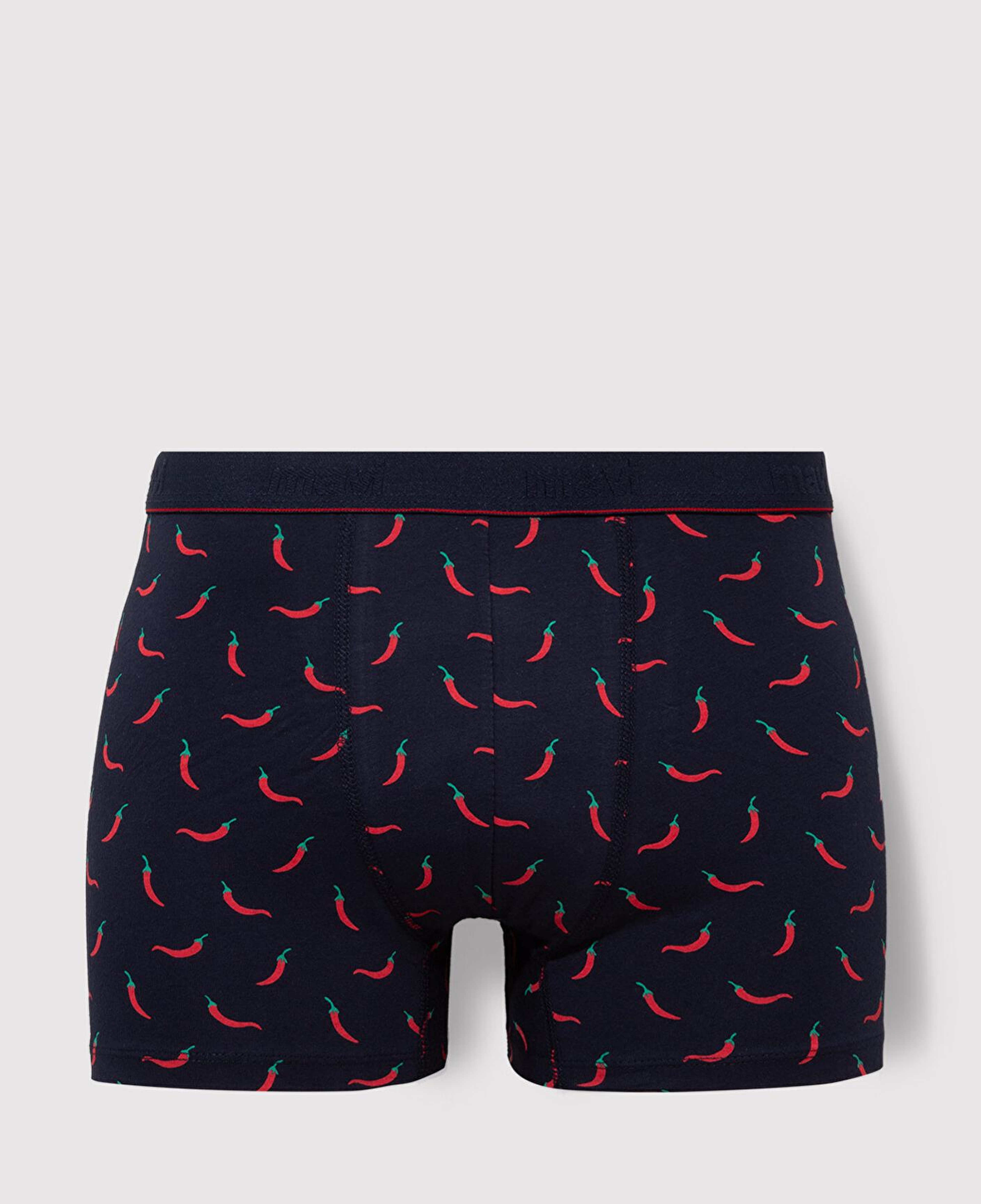 Mavi 3lü Baskılı Boxer 0911988-900