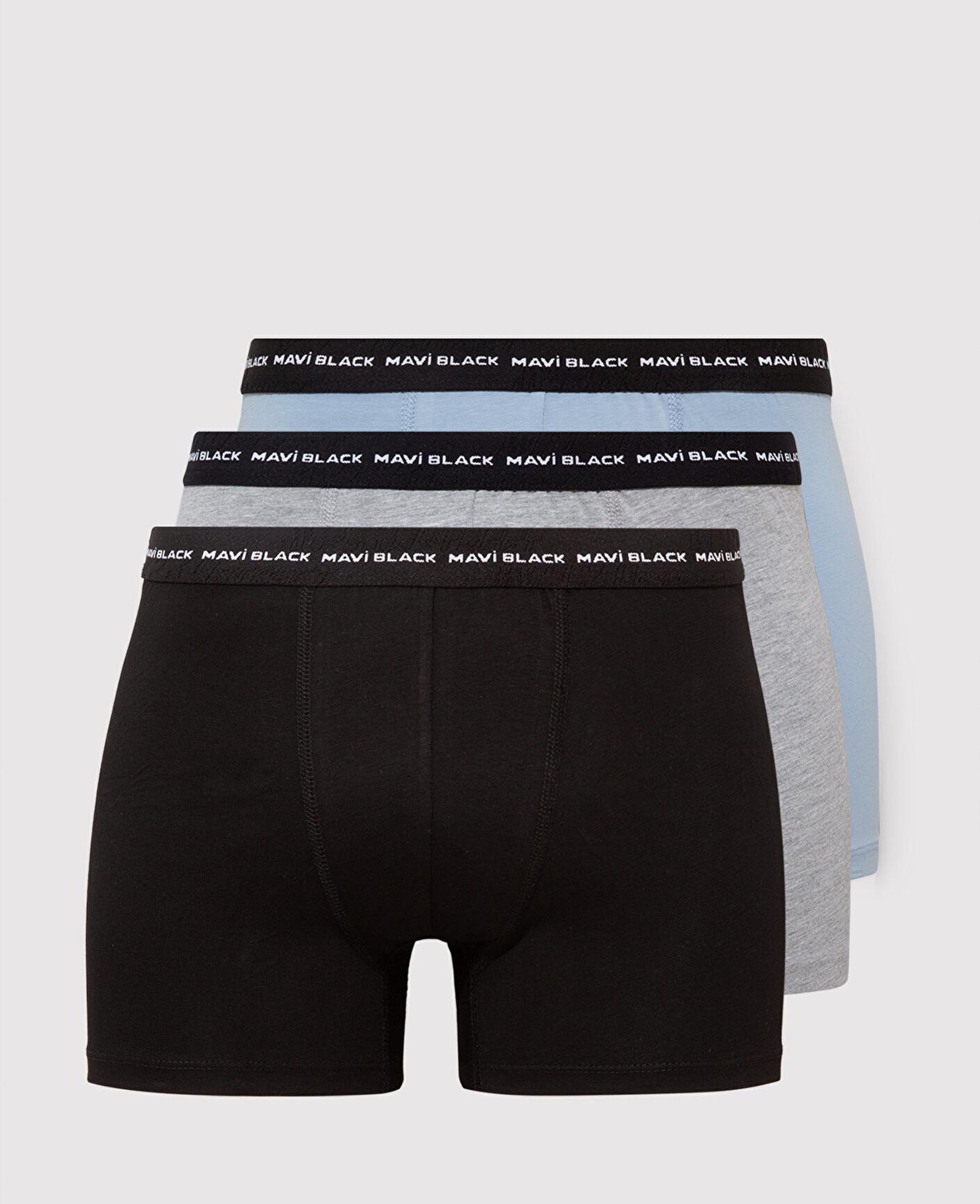 Mavi 3lü Basic Boxer 0911987-900