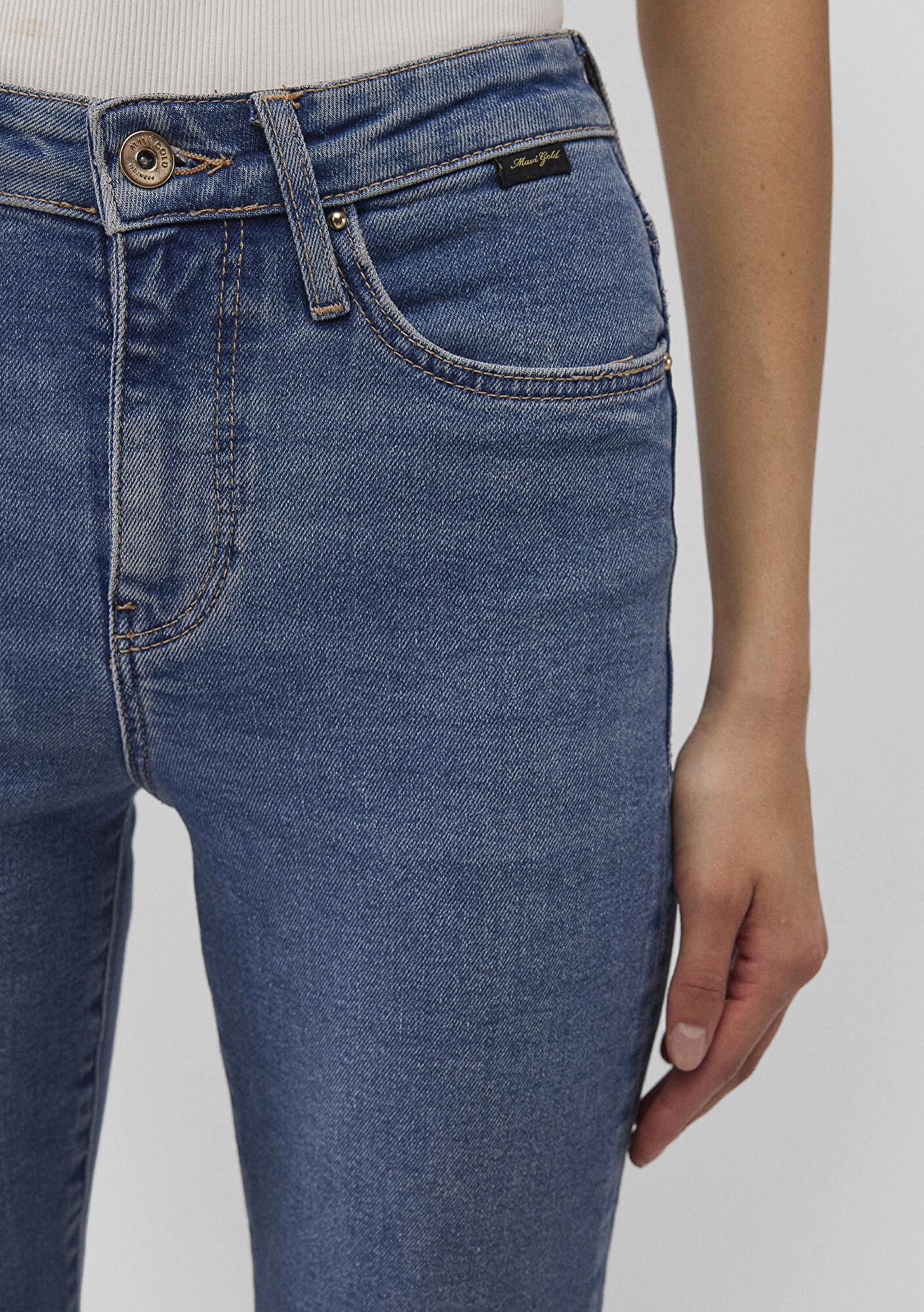 Mavi Cindy Gold Shape Koyu Mavi Jean Pantolon 100277-87897