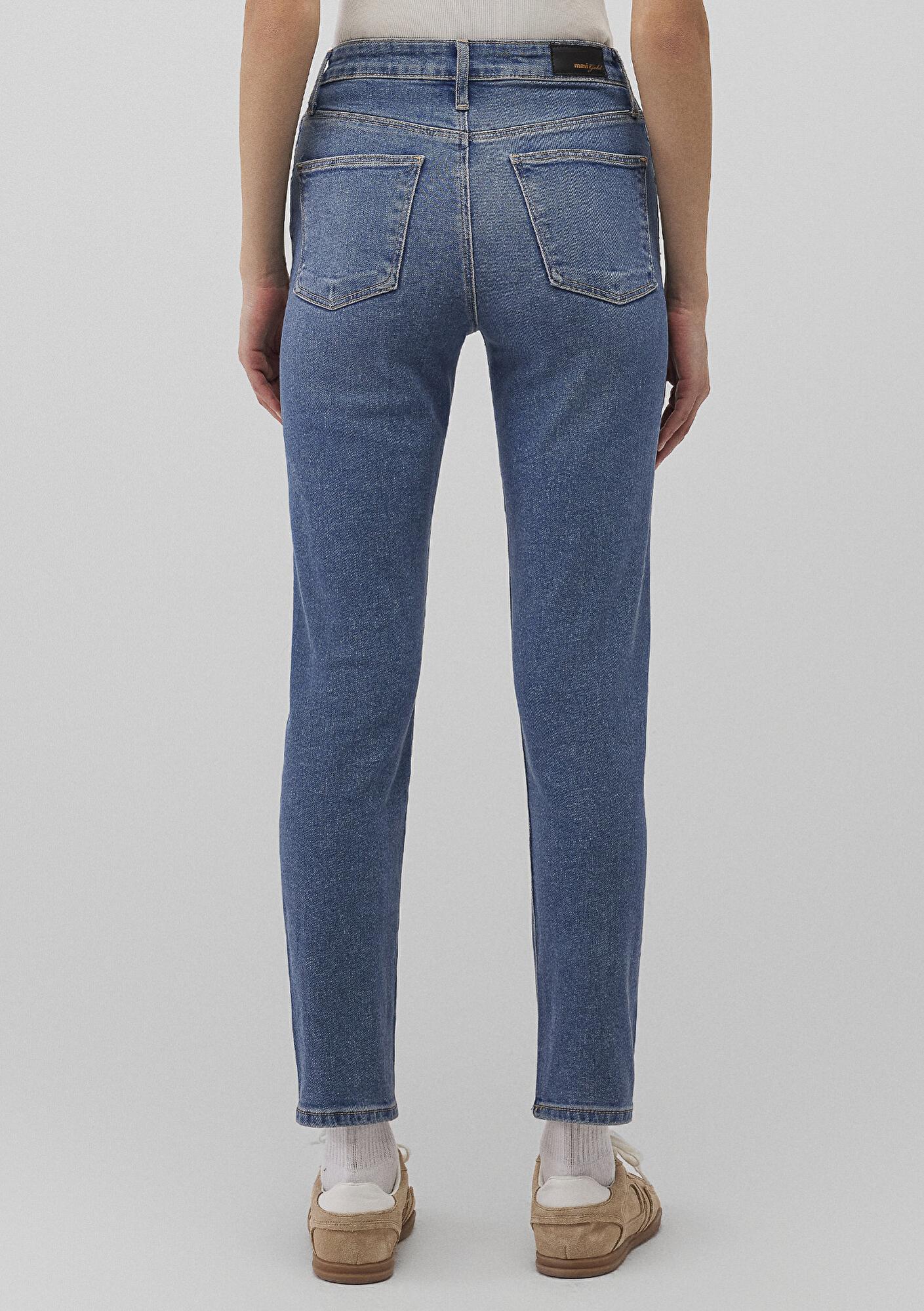 Mavi Cindy Gold Shape Koyu Mavi Jean Pantolon 100277-87897