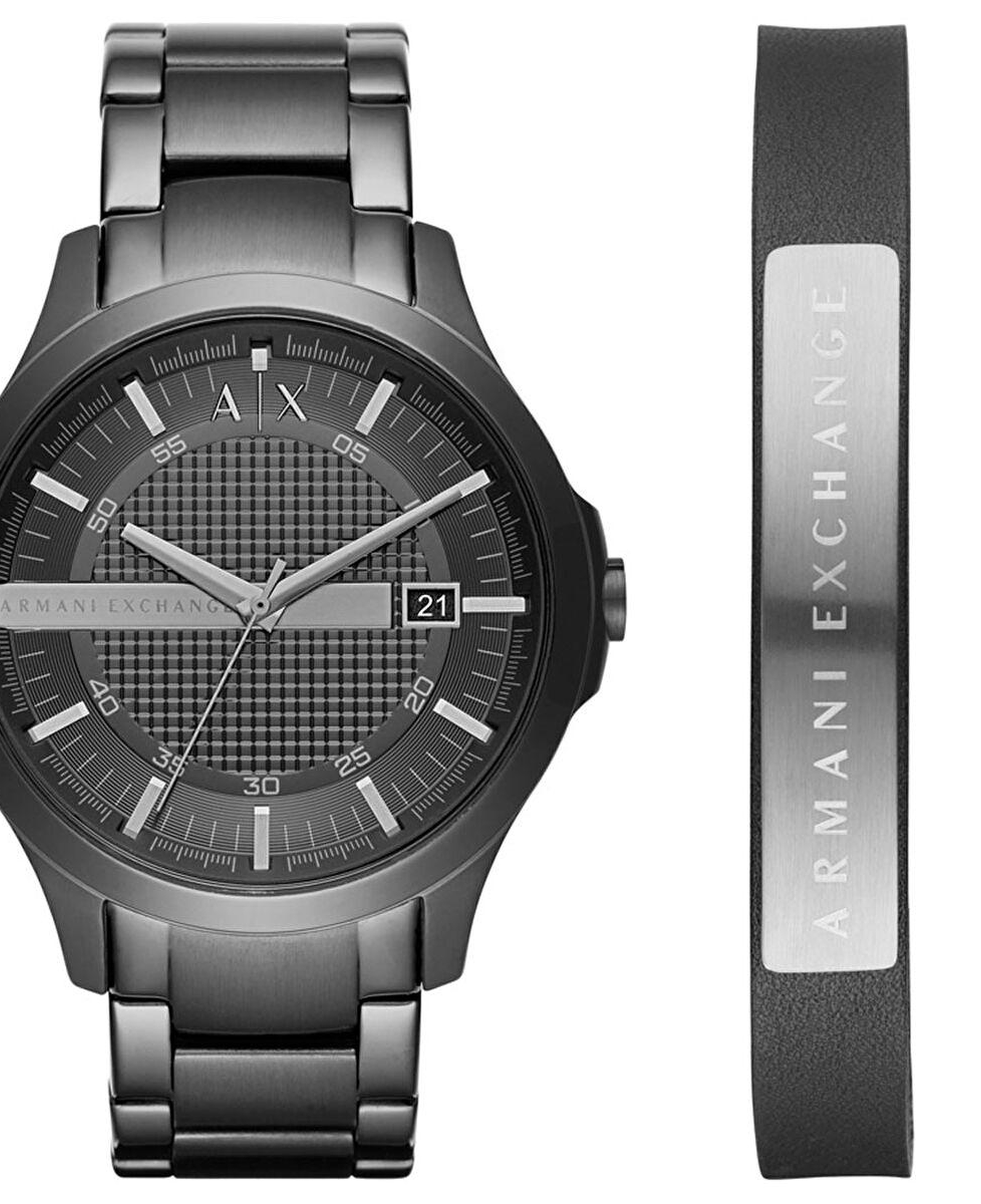Armani Exchange AX7101 Erkek Set Kol Saati ve Bileklik
