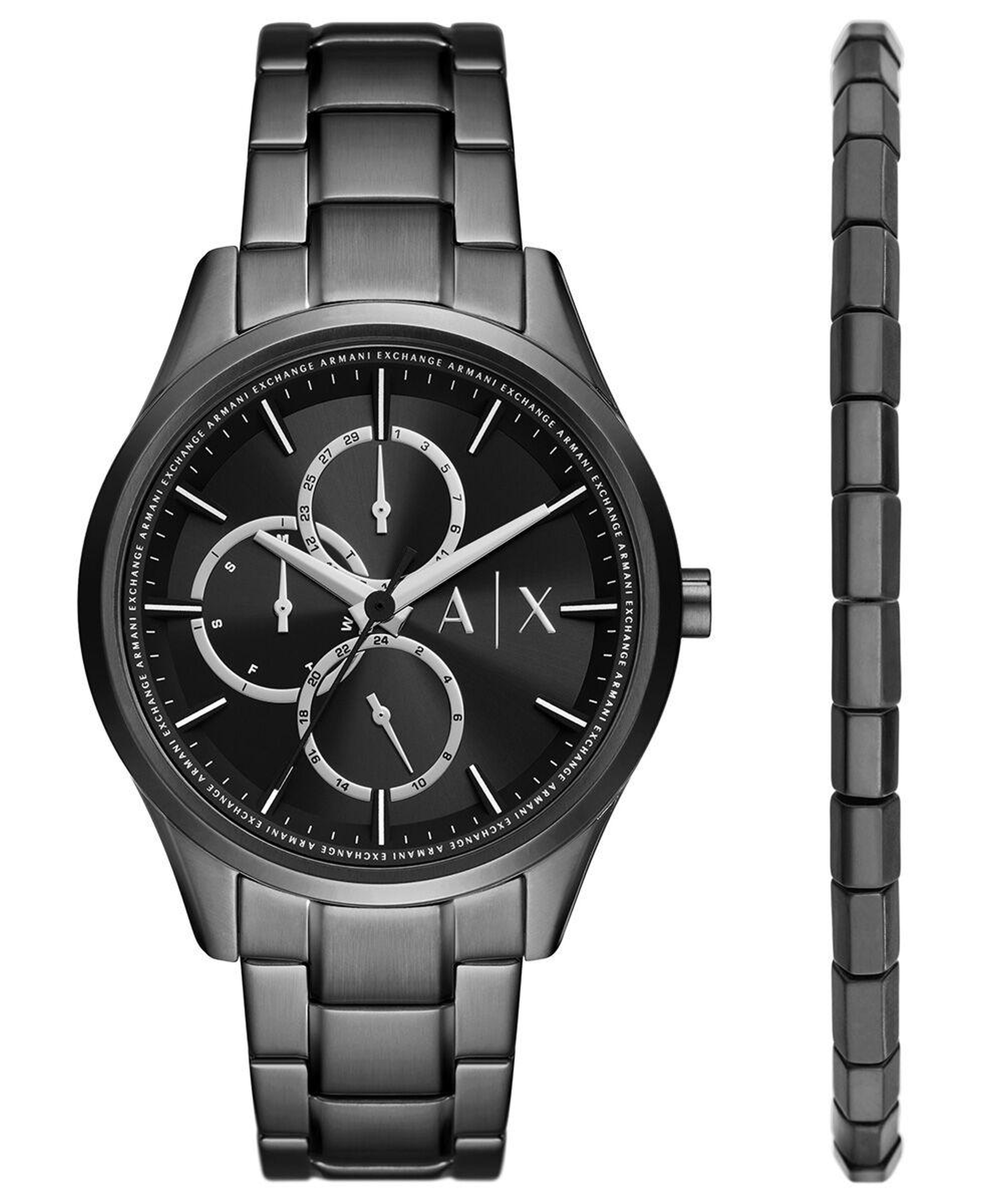 Armani Exchange AX7154SET Erkek Kol Saati ve Bileklik Seti