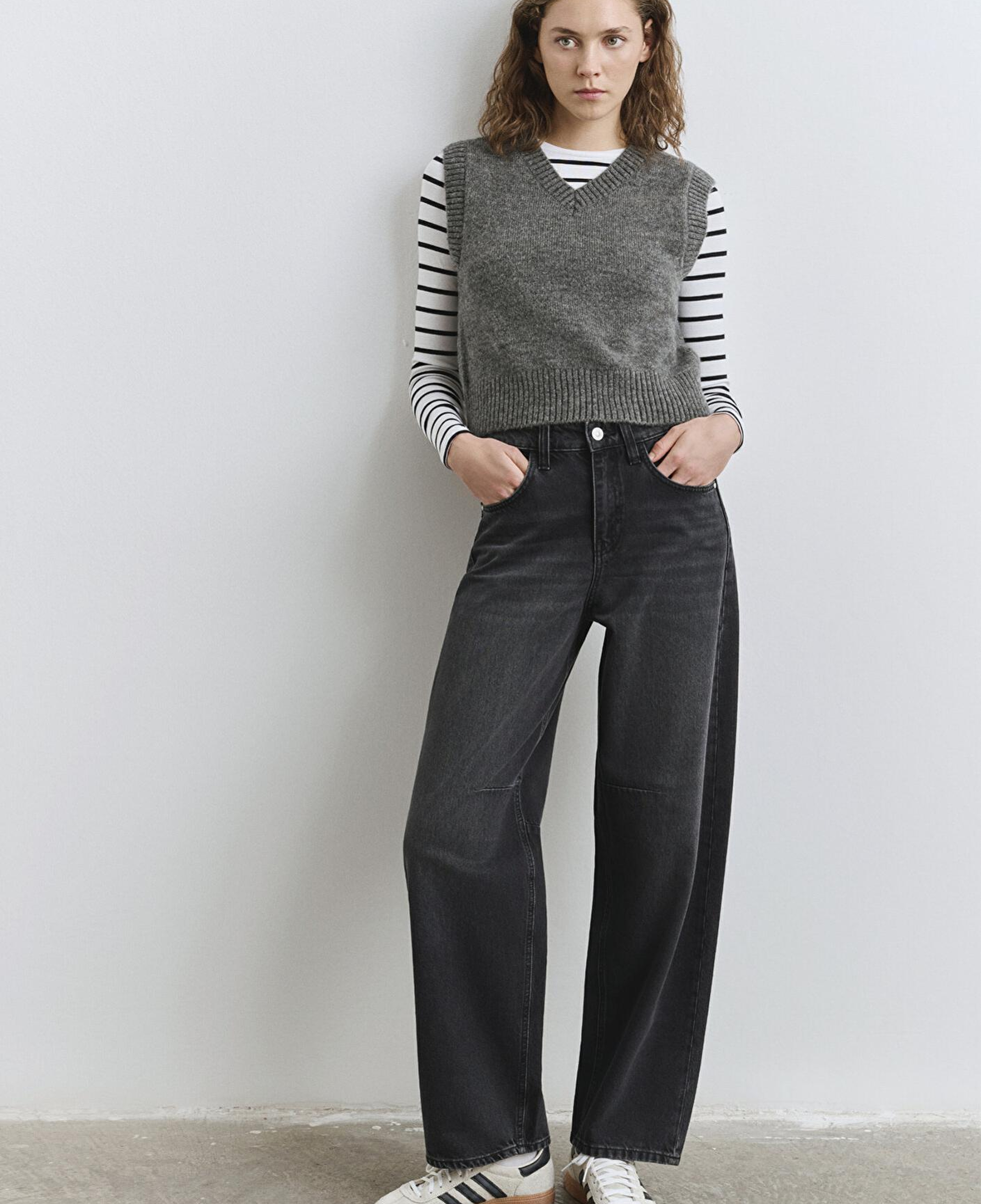 Mavi Lisa 90lar Tokalı Gri Smoke Jean Pantolon 1010938-89254