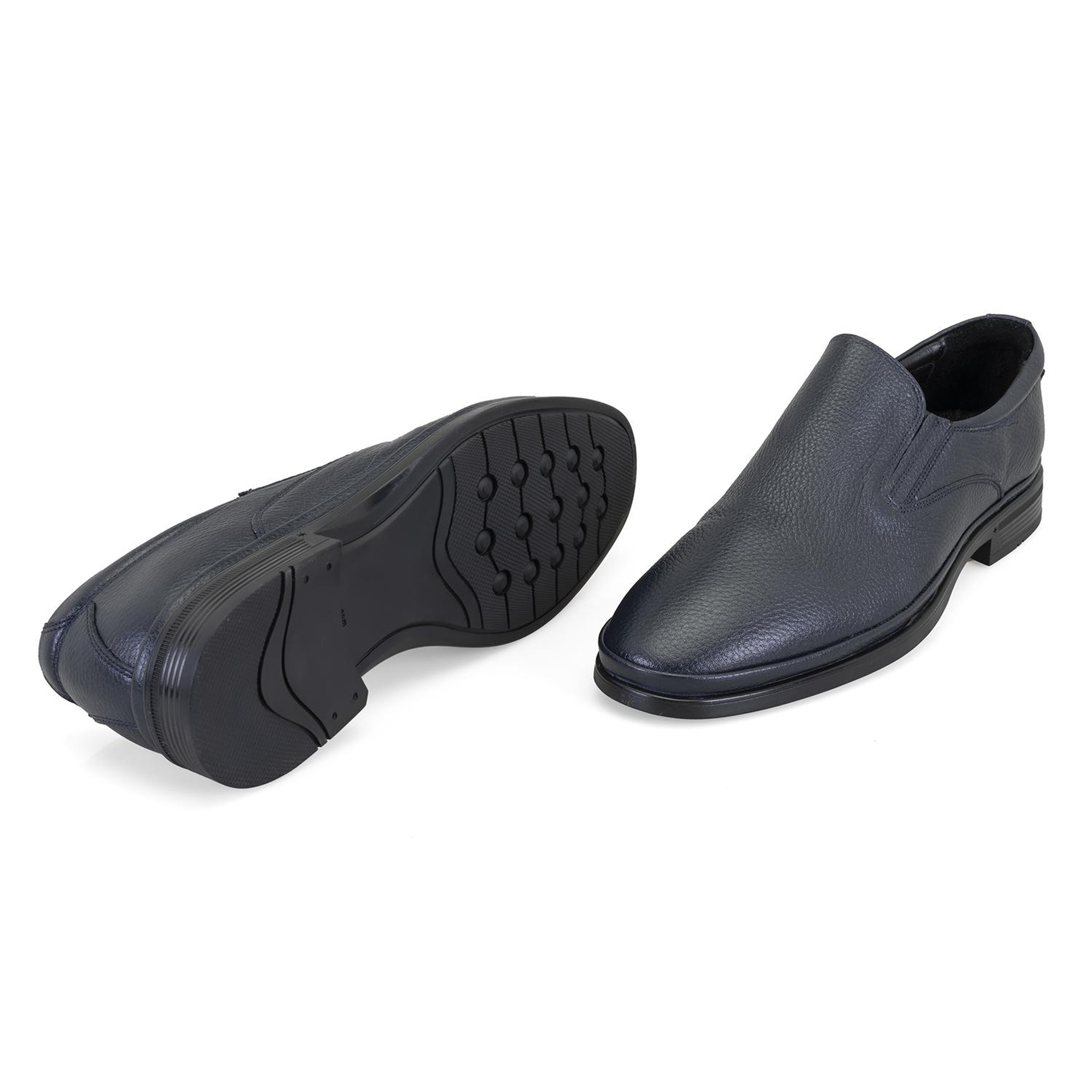 Skylar Lacivert Erkek Deri Günlük Ayakkabı