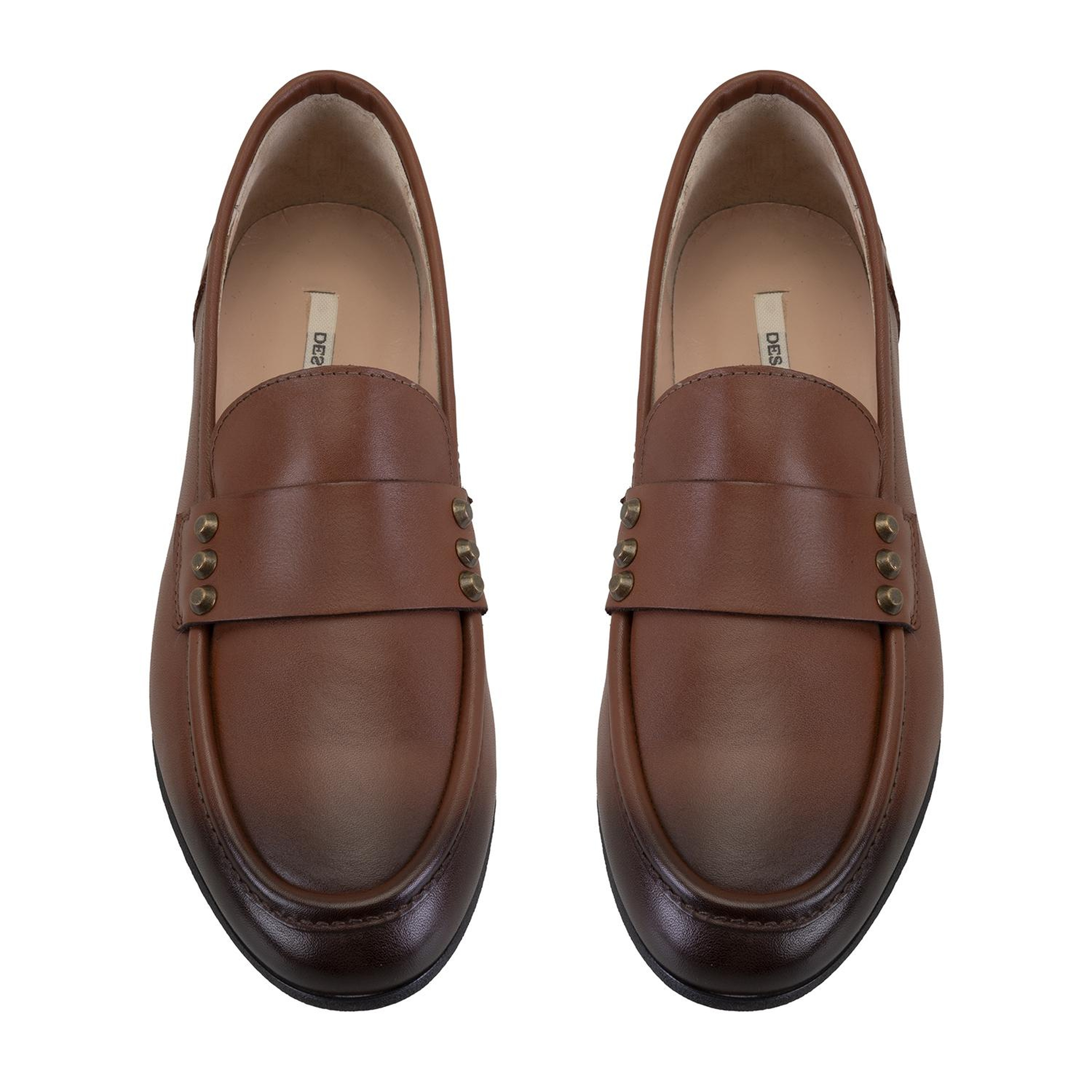 Kadın Taba Deri Günlük Ayakkabı