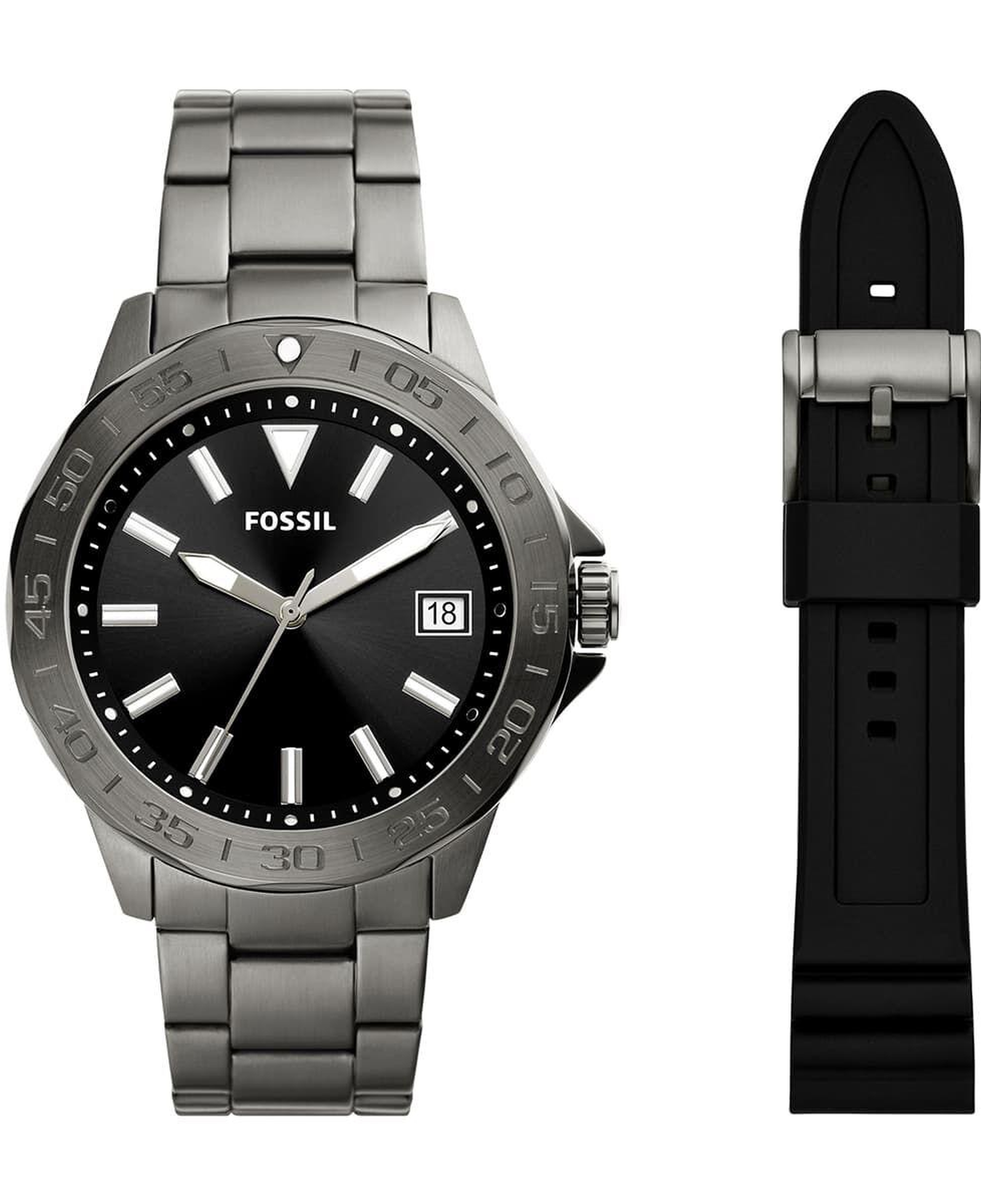 Fossil FBQ2785SET Erkek Kol Saati ve Yedek Kordon