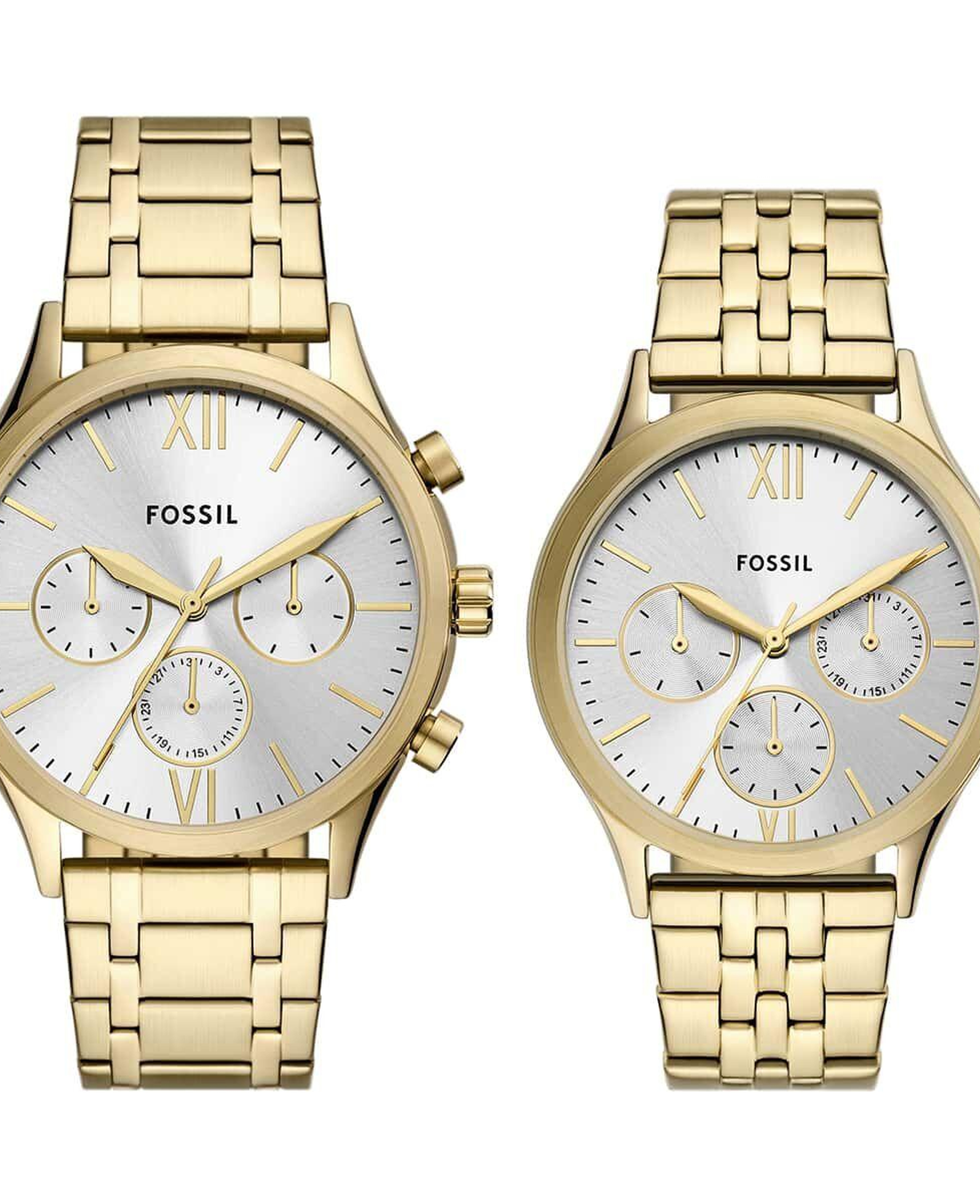 Fossil FBQ2899SET Erkek Kol Saati ve Kadın Kol Saati
