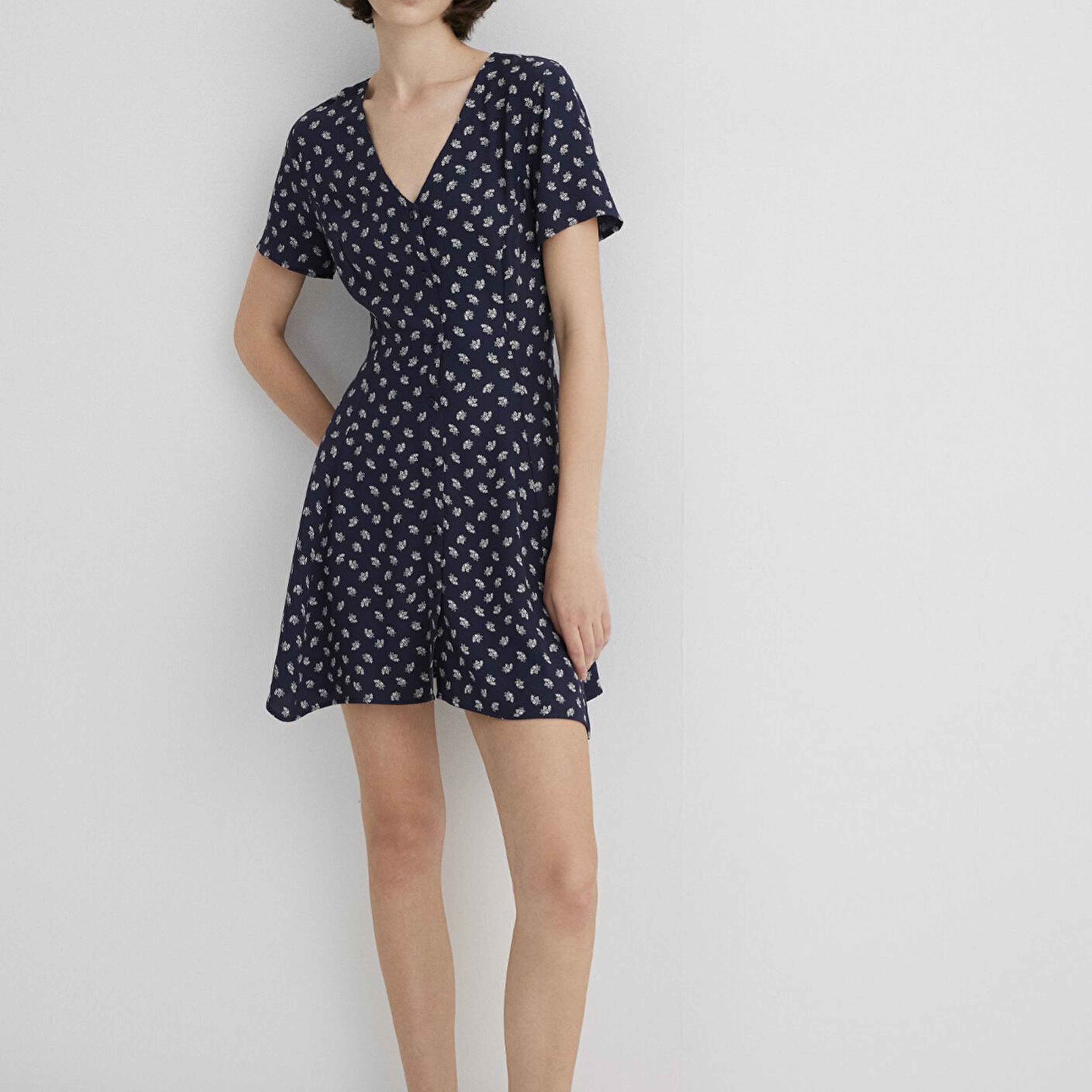 Mavi Lacivert Elbise 1310760-91069