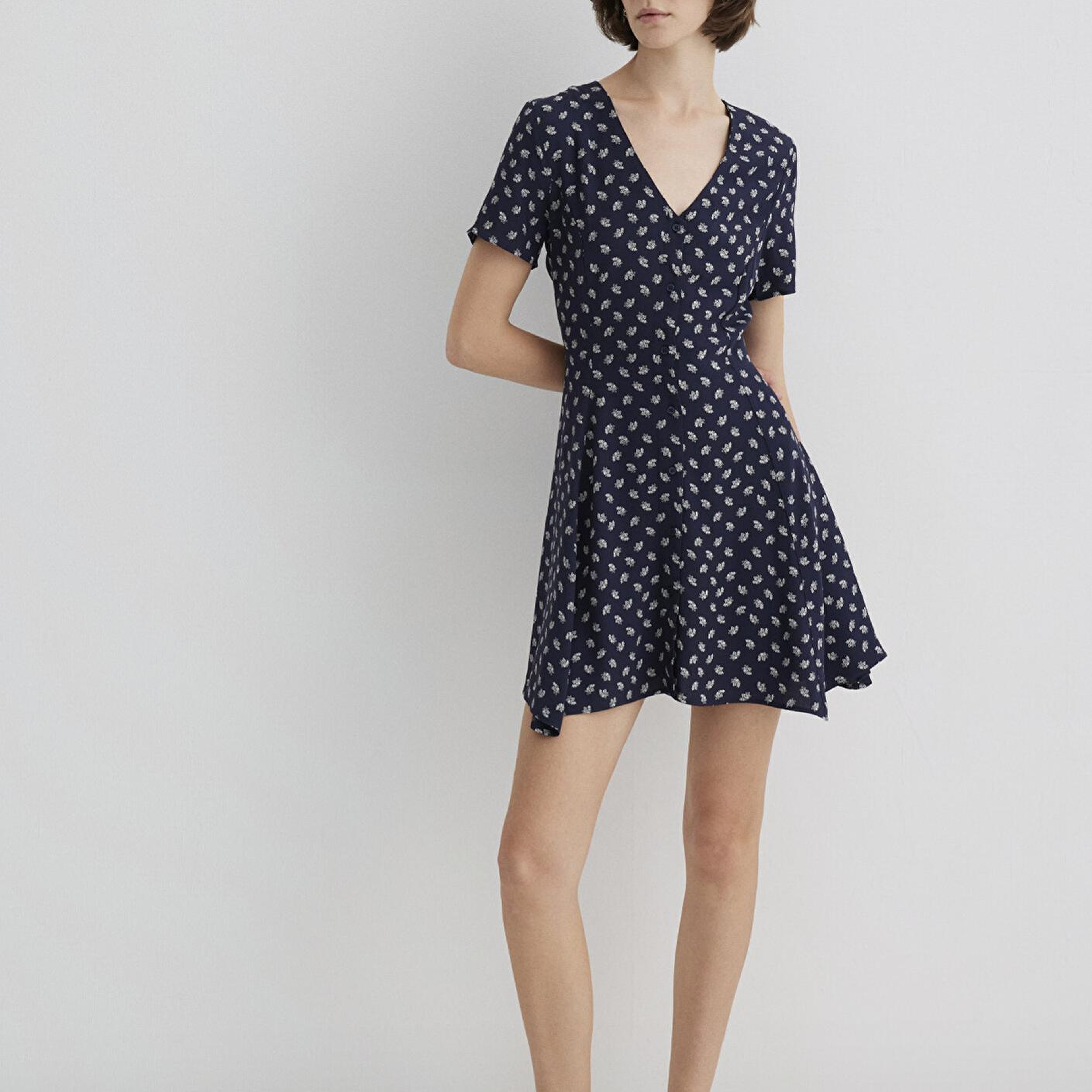 Mavi Lacivert Elbise 1310760-91069