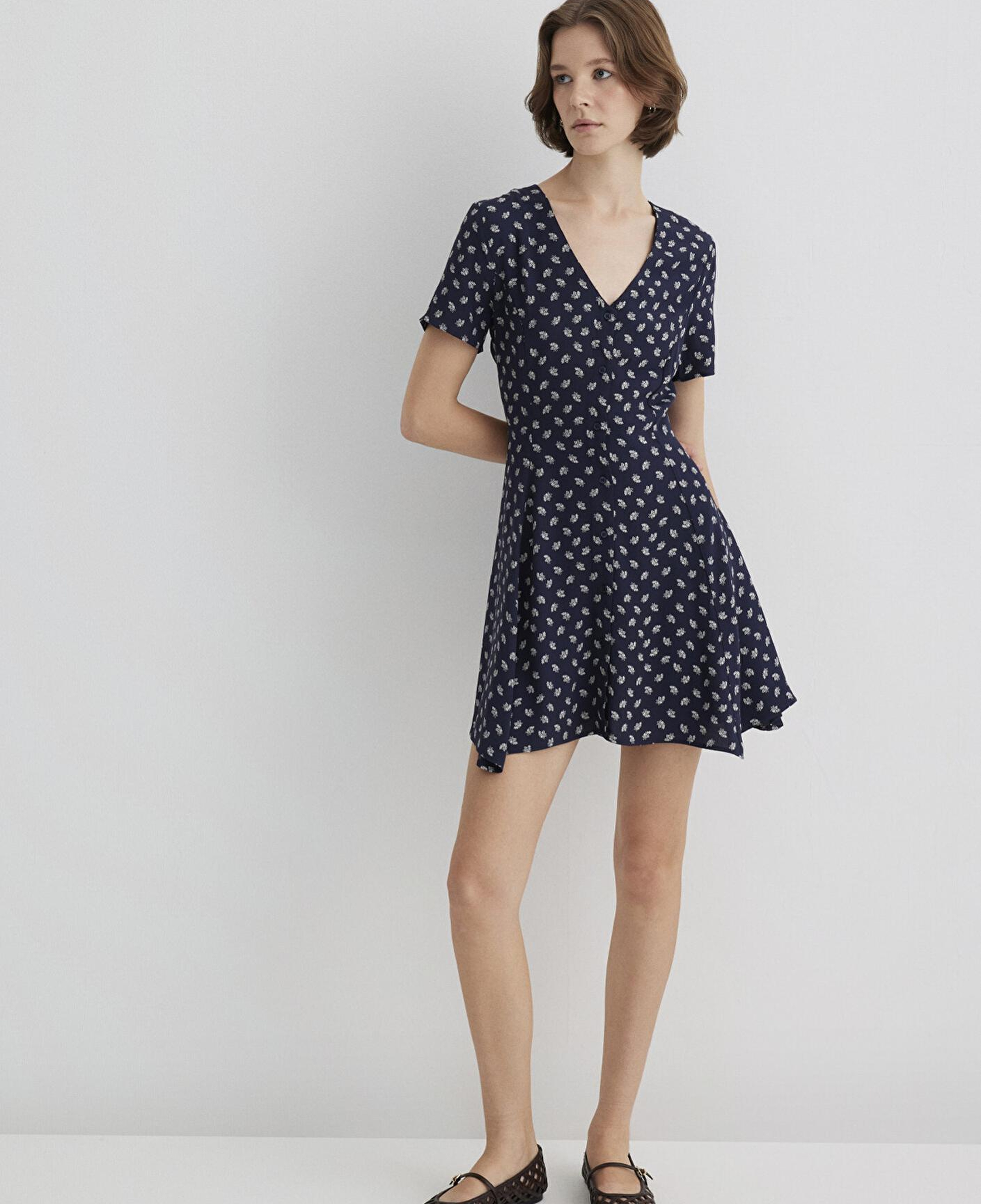 Mavi Lacivert Elbise 1310760-91069