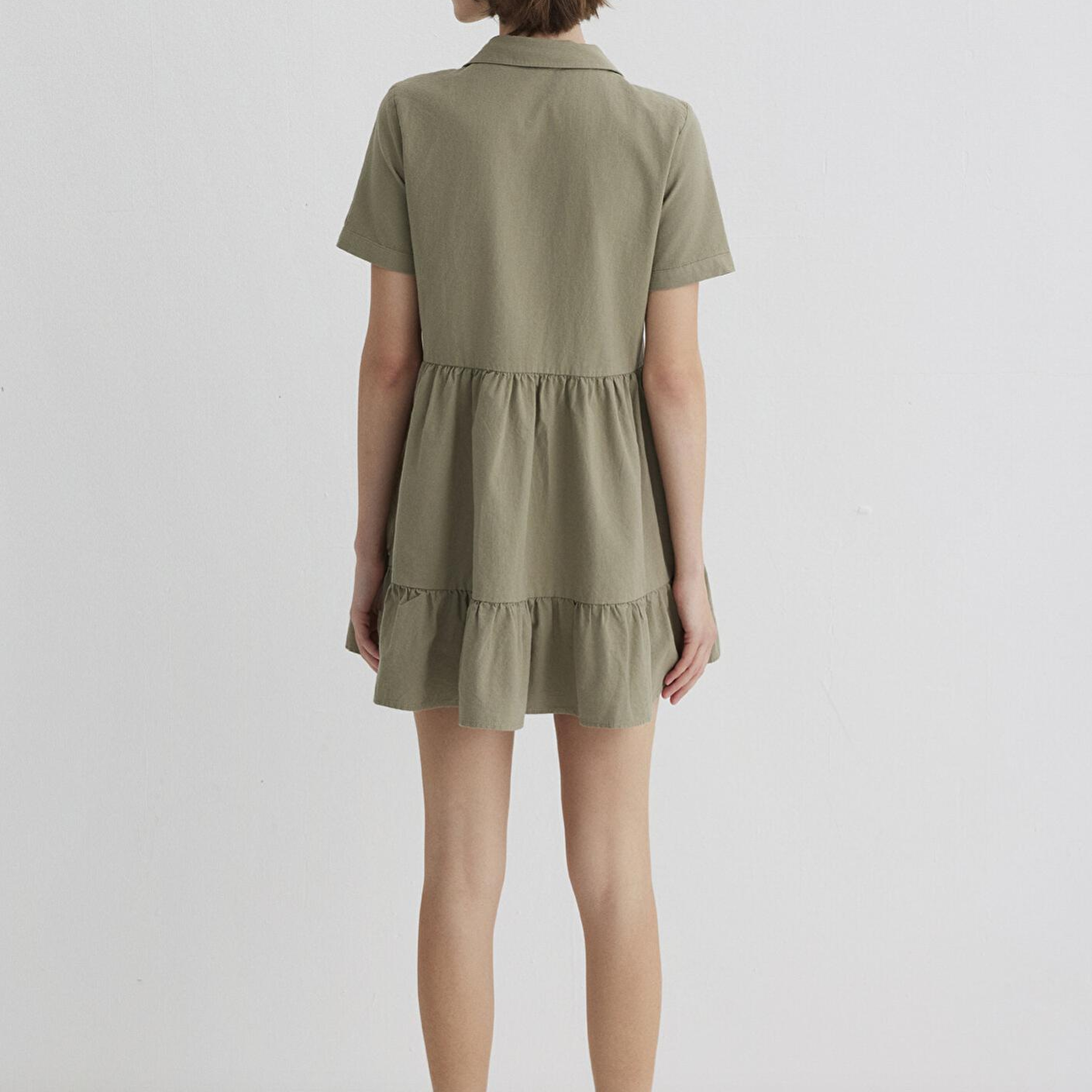 Mavi Yeşil Elbise 1310757-71818