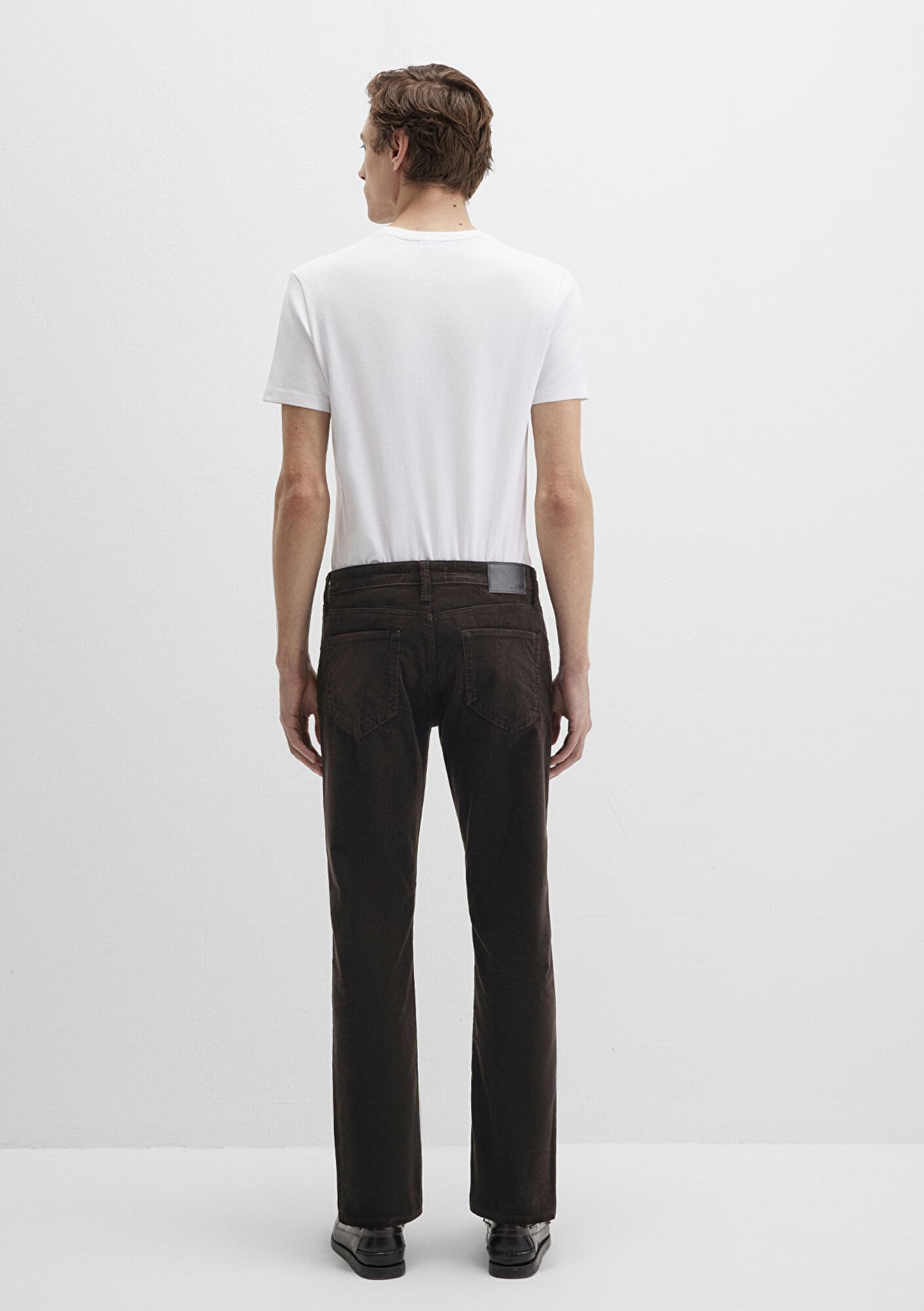 Mavi Martin Acı Kahve Kadife Pantolon 0037891110