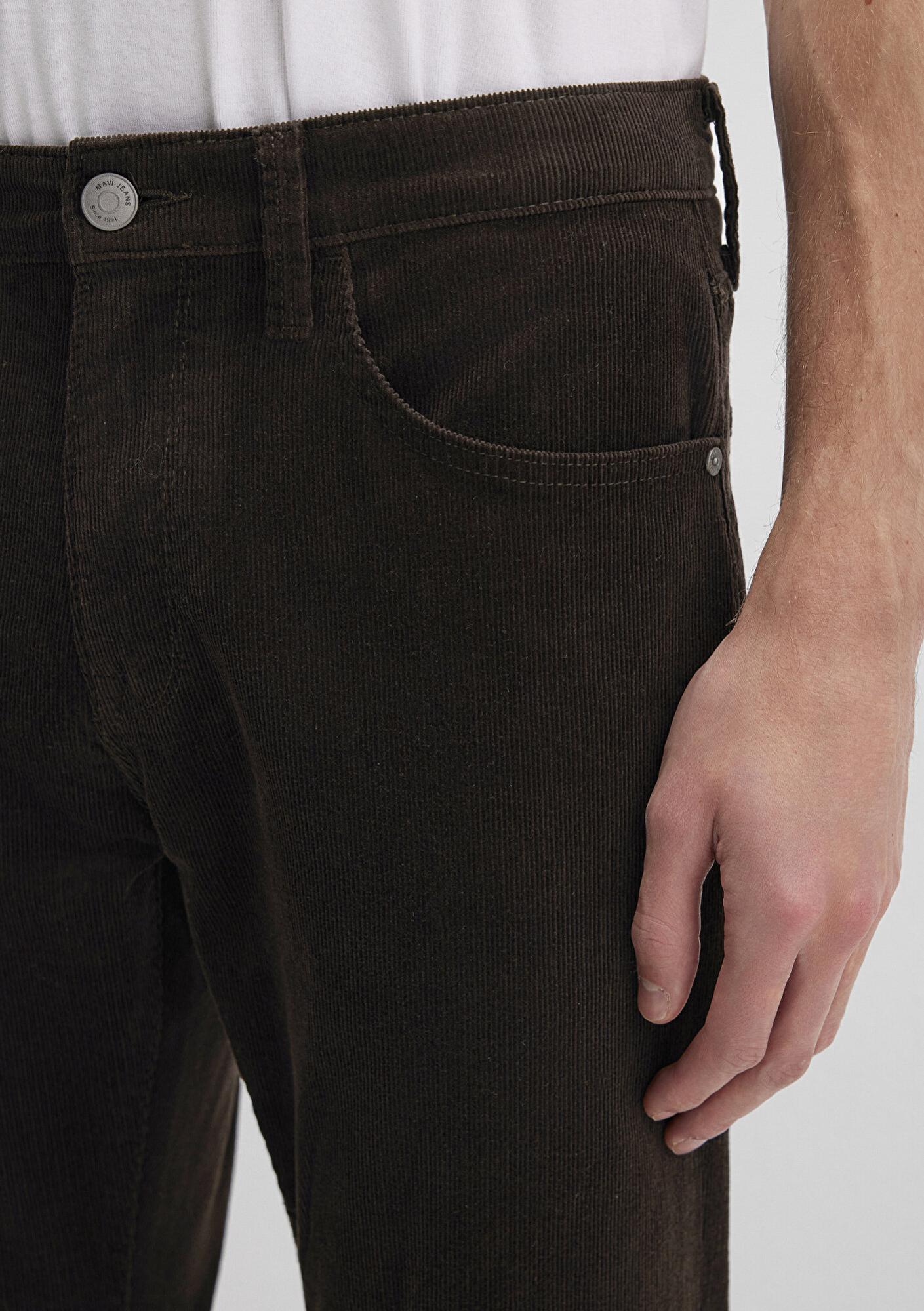 Mavi Martin Acı Kahve Kadife Pantolon 0037891110