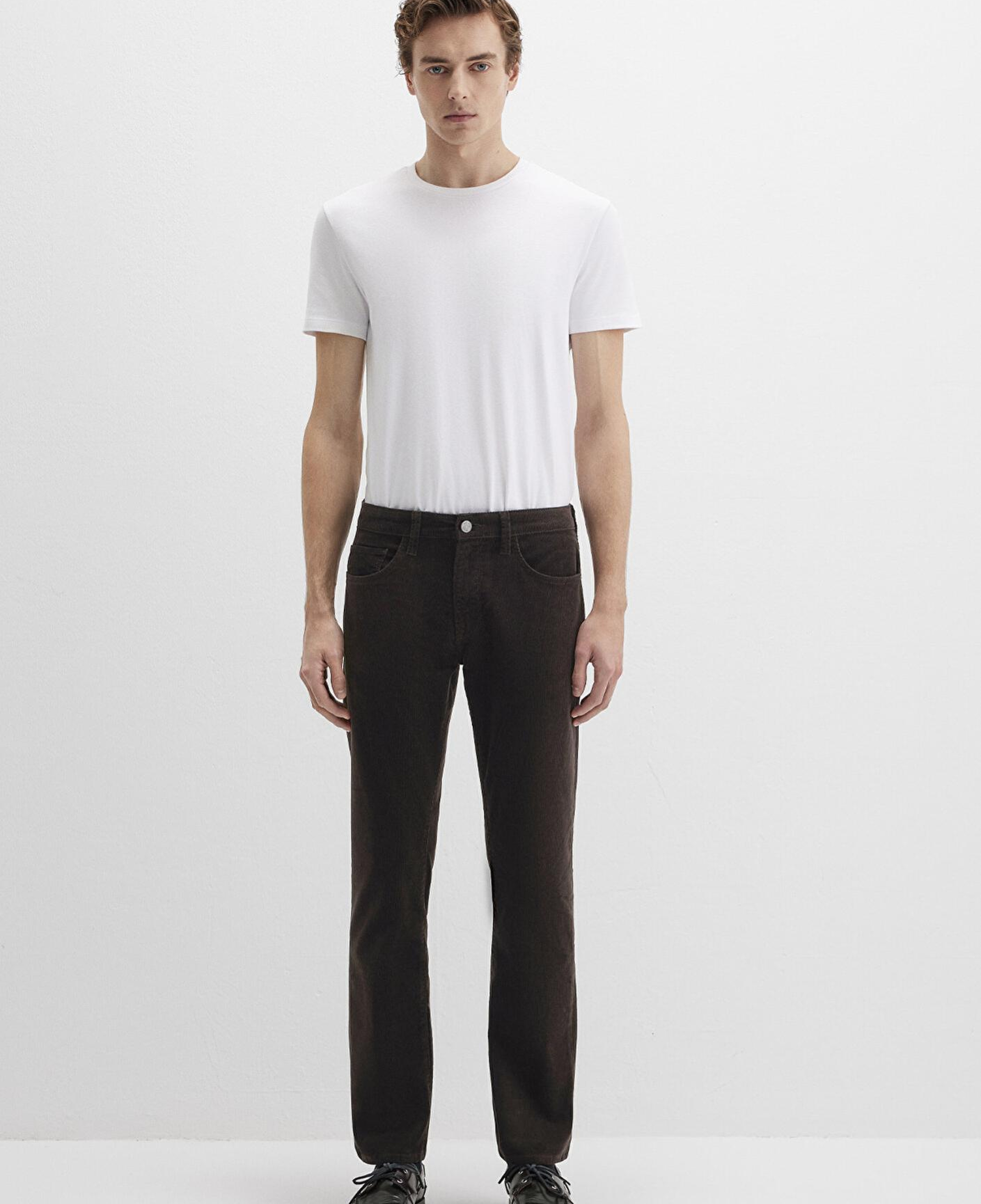 Mavi Martin Acı Kahve Kadife Pantolon 0037891110